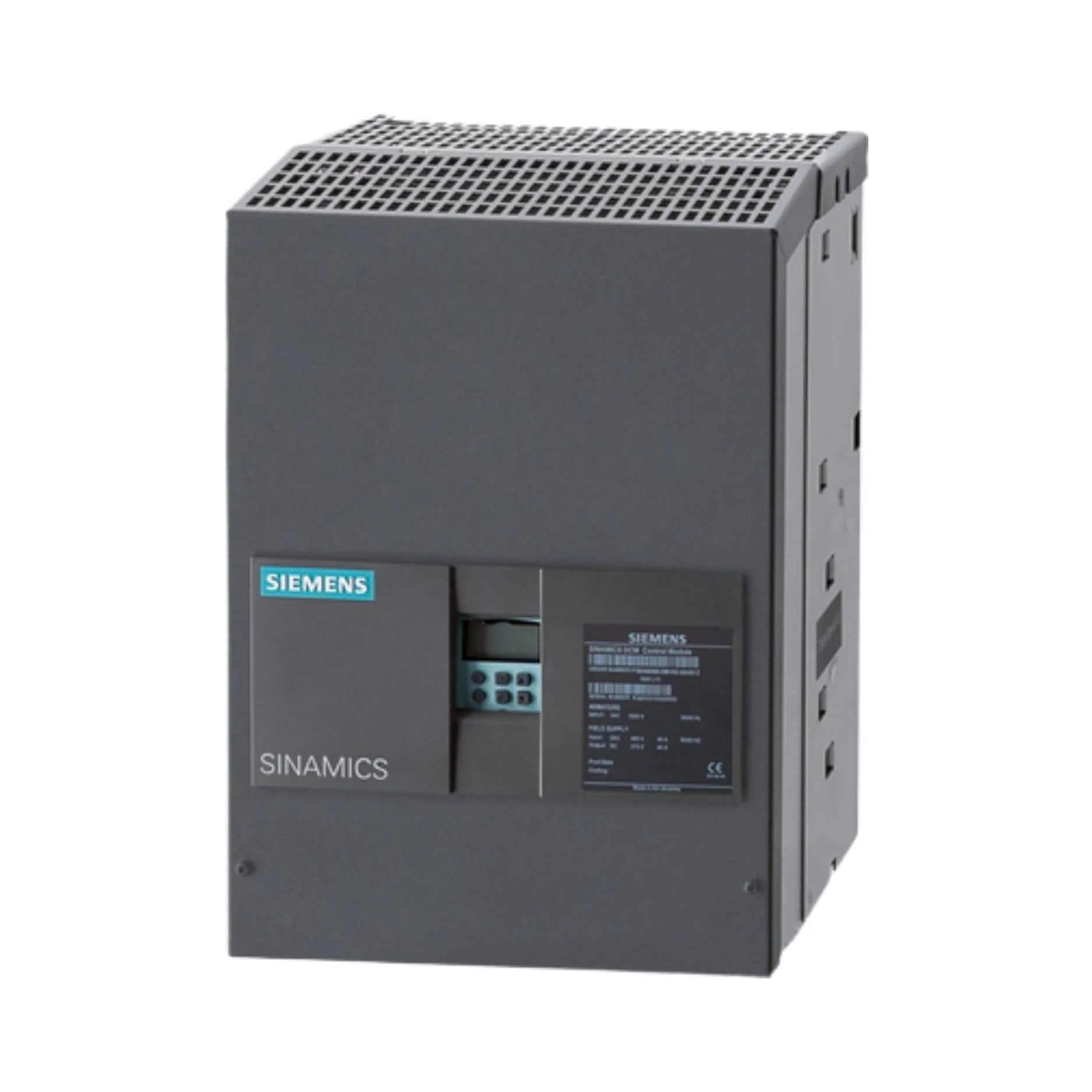 Siemens 6RA8081-6DV62-0AA0 SINAMICS S120 DC braking resistor for safe and efficient industrial drive braking.