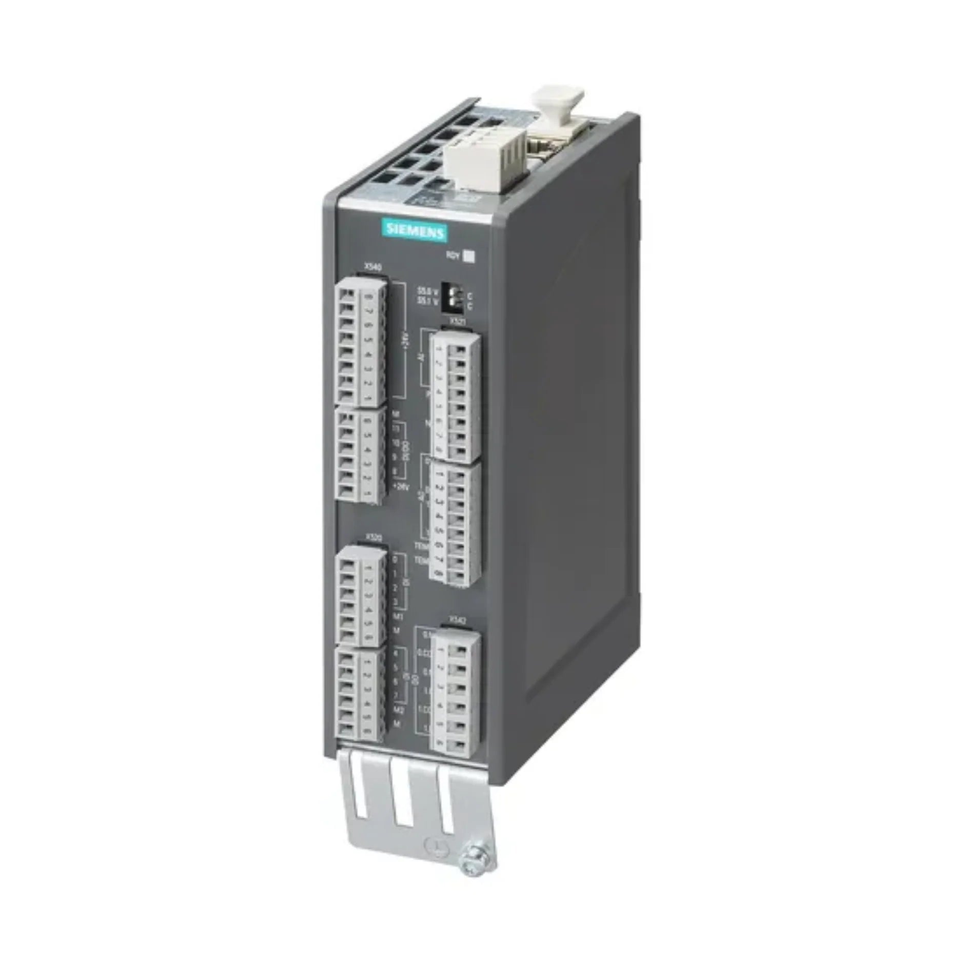 Siemens 6SL3053-0AA00-3AA1 brake resistor 0.8 Ω 55 A for reliable braking in SINAMICS G120 drives.
