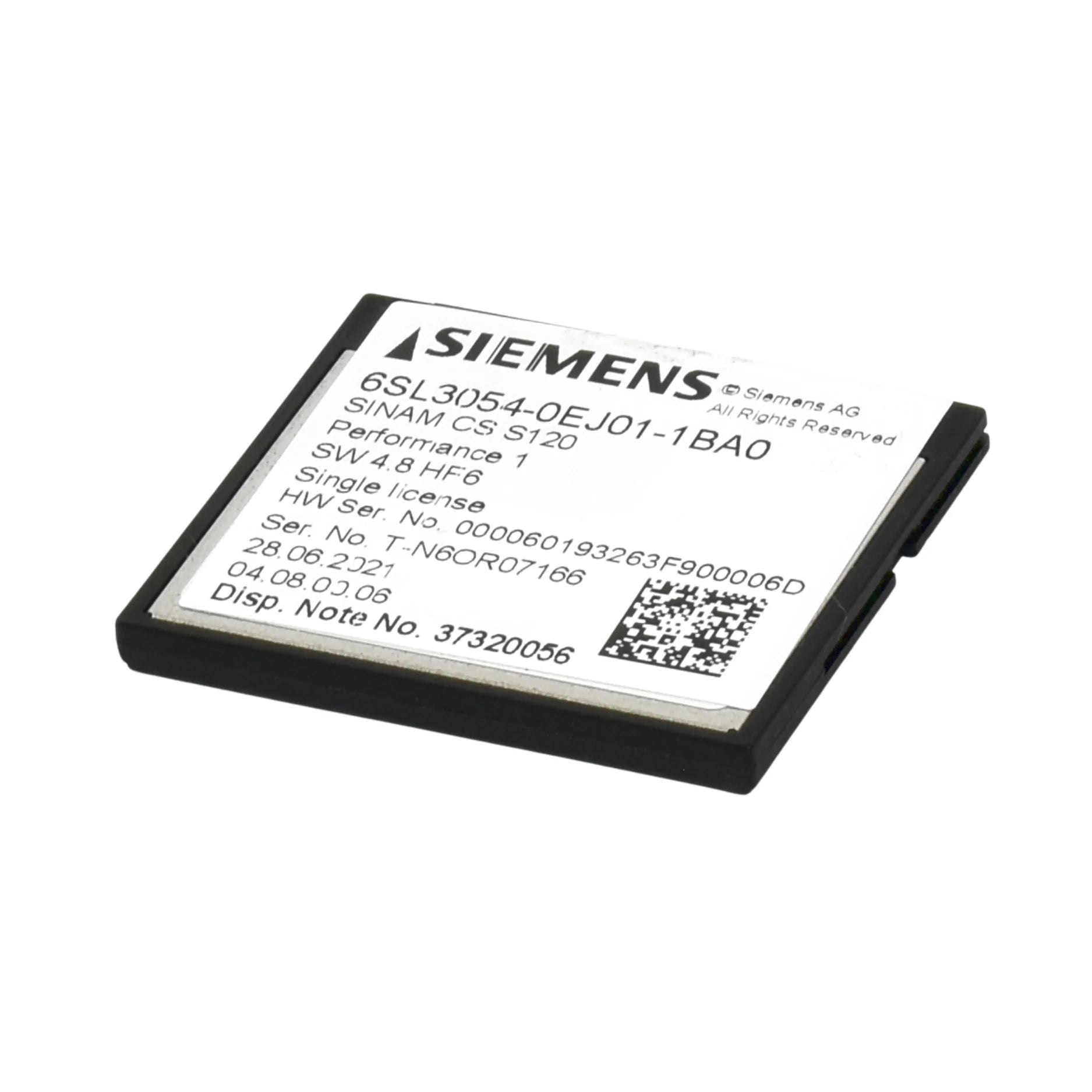 Siemens 6SL3054-0EJ01-1BA0 SINAMICS S120 converter module, 11 kW, 400 V, for precise industrial motor control.