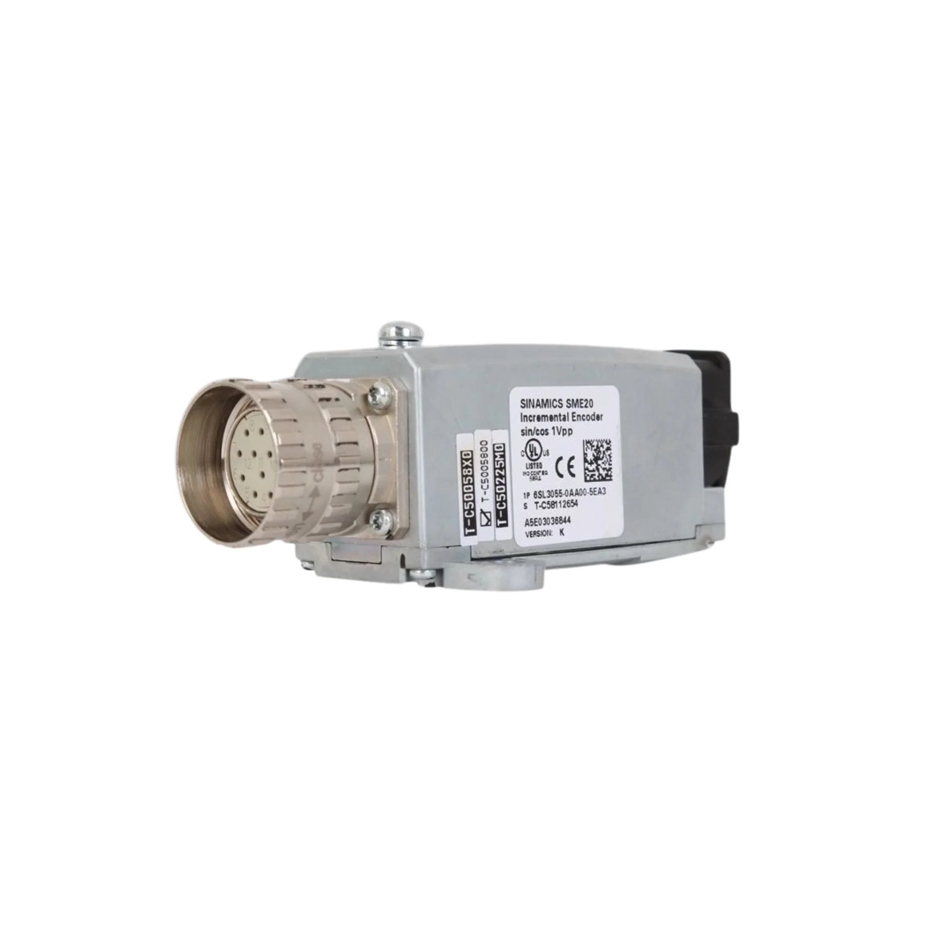 Siemens 6SL3055-0AA00-5HA3 CU250S-2 control unit with CANopen and safety for flexible SINAMICS motor drive control.