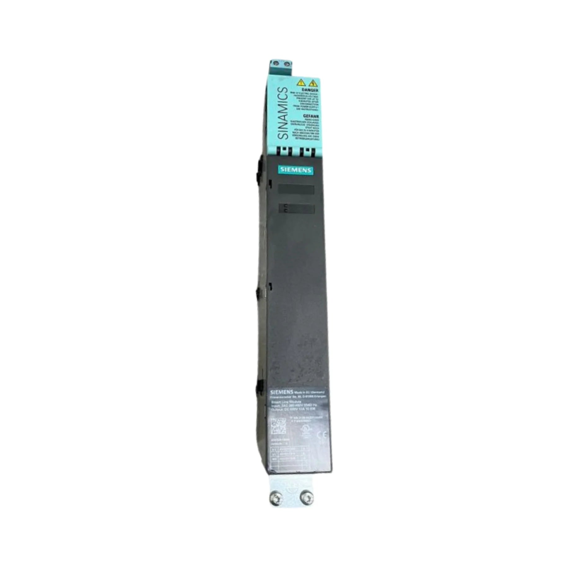 Siemens 6SL3130-6AE21-0AB0 Active Line Module, 120 kW, liquid-cooled, for SINAMICS S120 regenerative drive systems.
