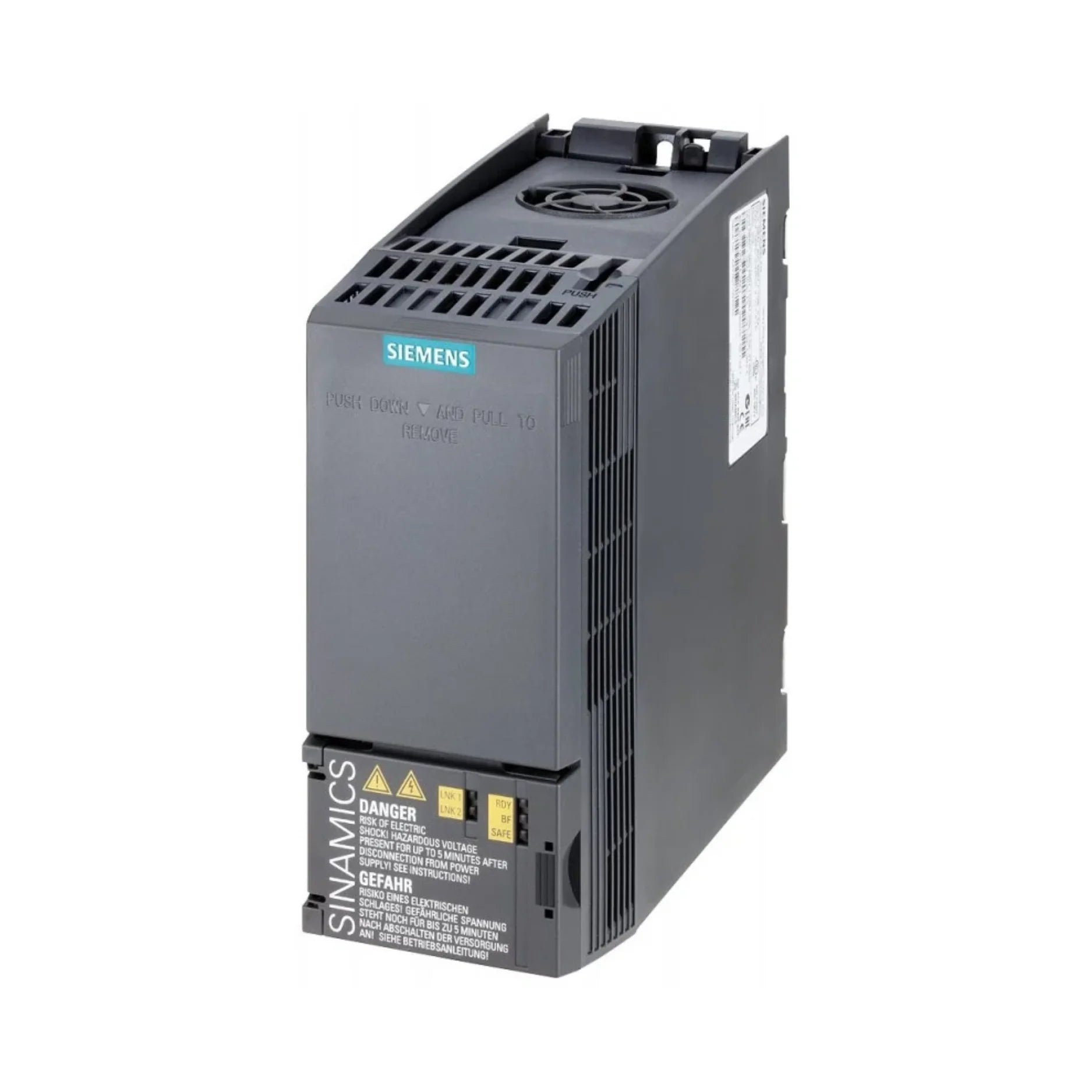 Siemens 6SL3210-1KE14-3AB2 SINAMICS S120 CU320-2 PN control unit with PROFINET and advanced safety functions.
