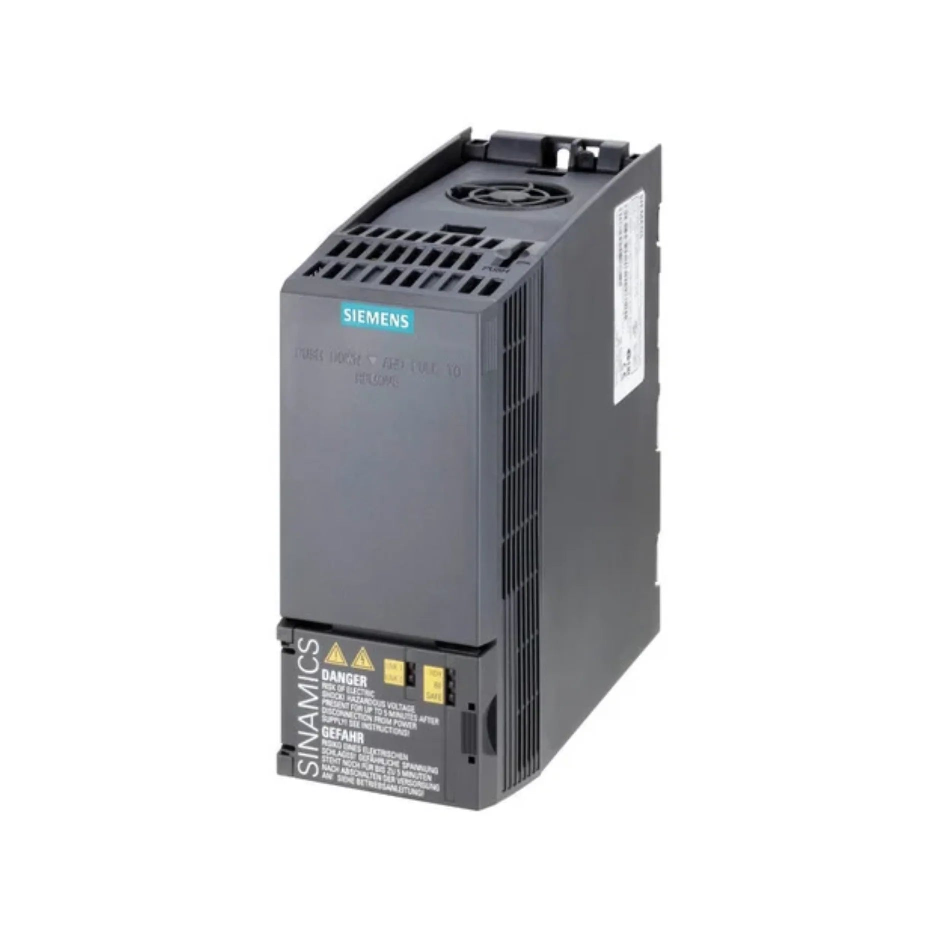 Siemens 6SL3210-1KE15-8UF2 SINAMICS G120 drive control unit for motor control in industrial automation systems.