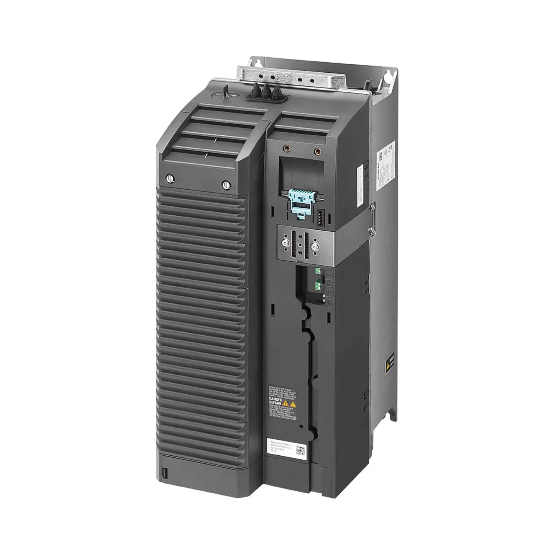 Siemens 6SL3210-1PE23-8AL0 SINAMICS S120 power module, 18.5 kW, 400 V, for high-performance motor control systems.