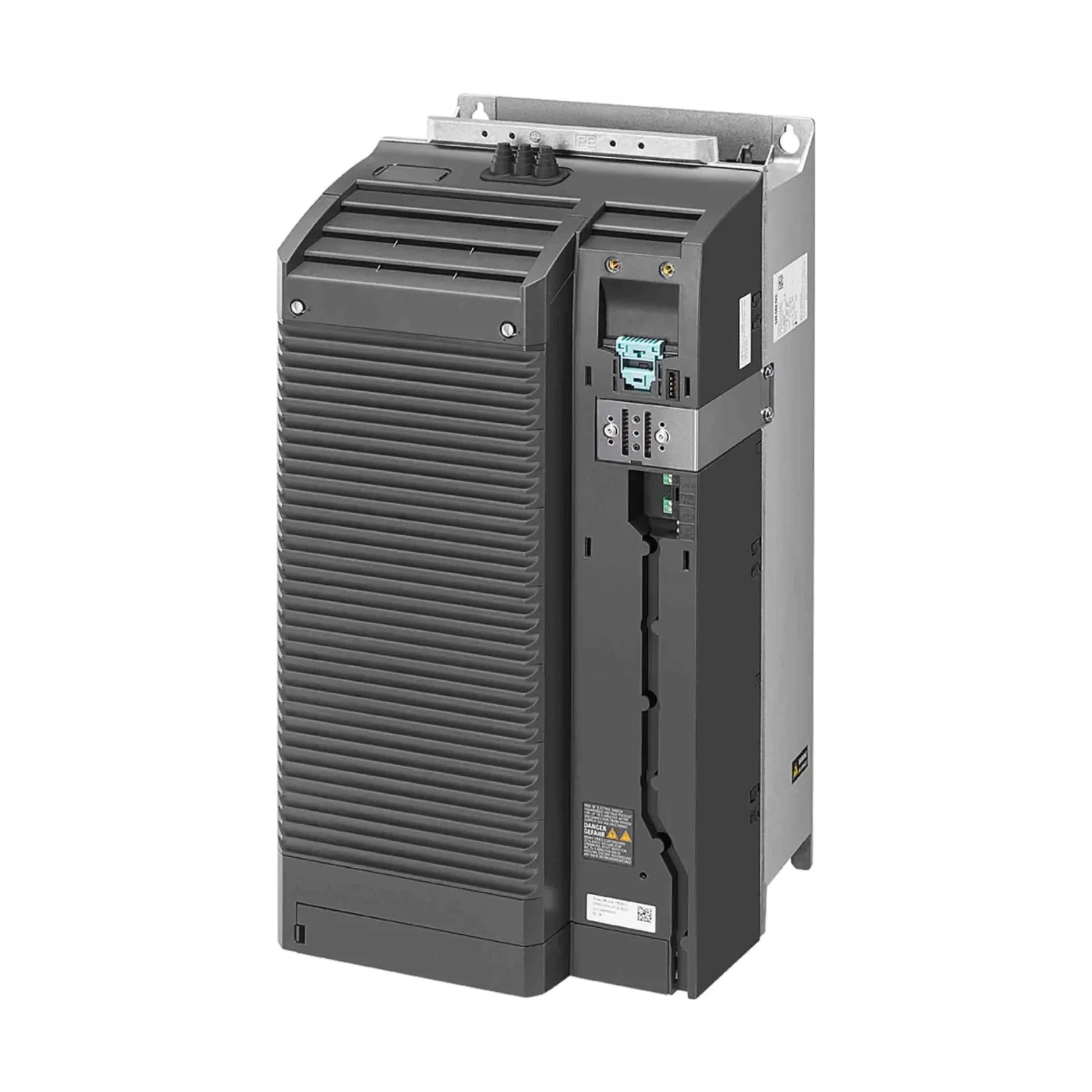 Siemens 6SL3210-1PE28-8AL0 PM240-2 Power Module, 90 kW, 3AC 400 V, for SINAMICS G120 with brake chopper and internal cooling.