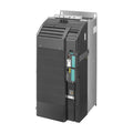 Siemens 6SL3210-1PE33-7CL0 SINAMICS G120C converter, 37 kW, 400V, with brake chopper and EMC filter for compact motor control.