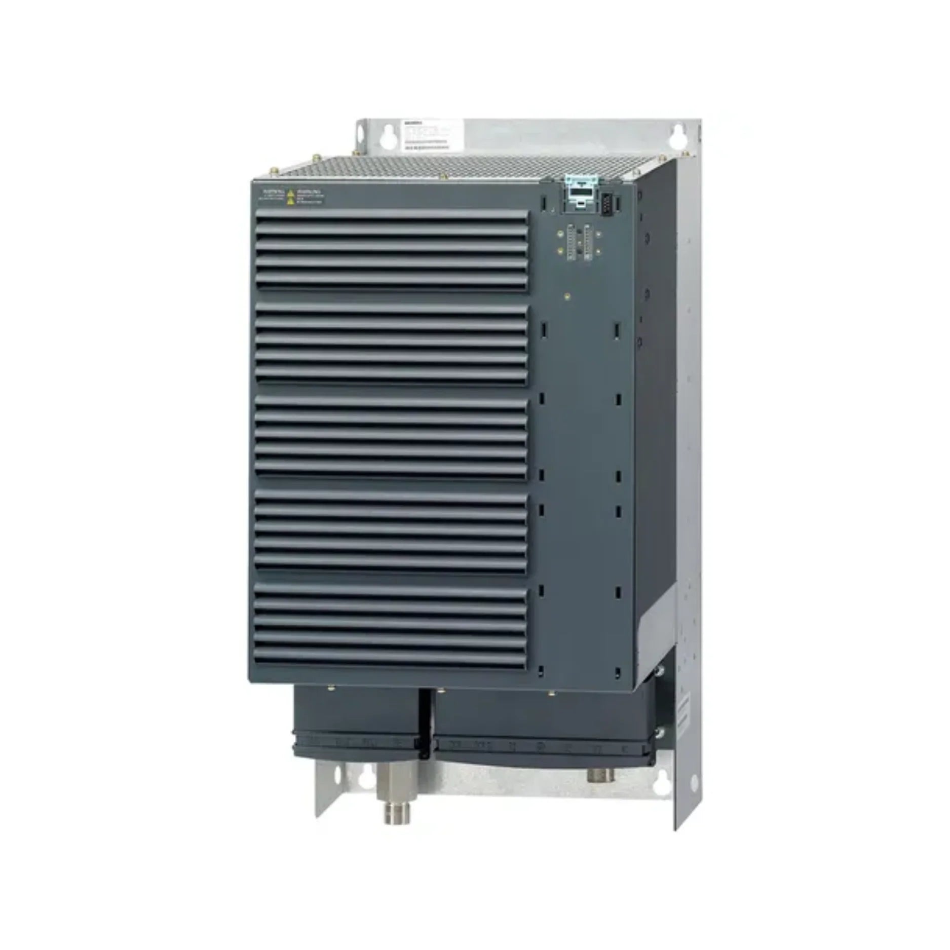 Siemens 6SL3210-1SE31-0AA0 SINAMICS G120C inverter, 7.5 kW, 3AC 400 V, with EMC filter and brake chopper for compact motor control.