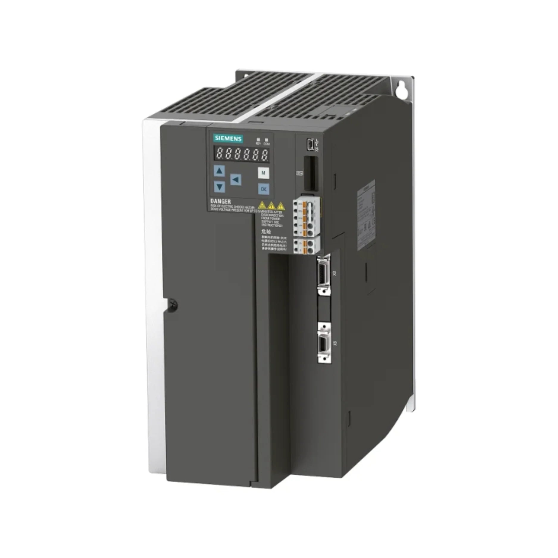 Siemens 6SL3210-5FE17-0UF0 SINAMICS G120 PM250-2 power module, 30 kW, 400 V, for industrial motor control.