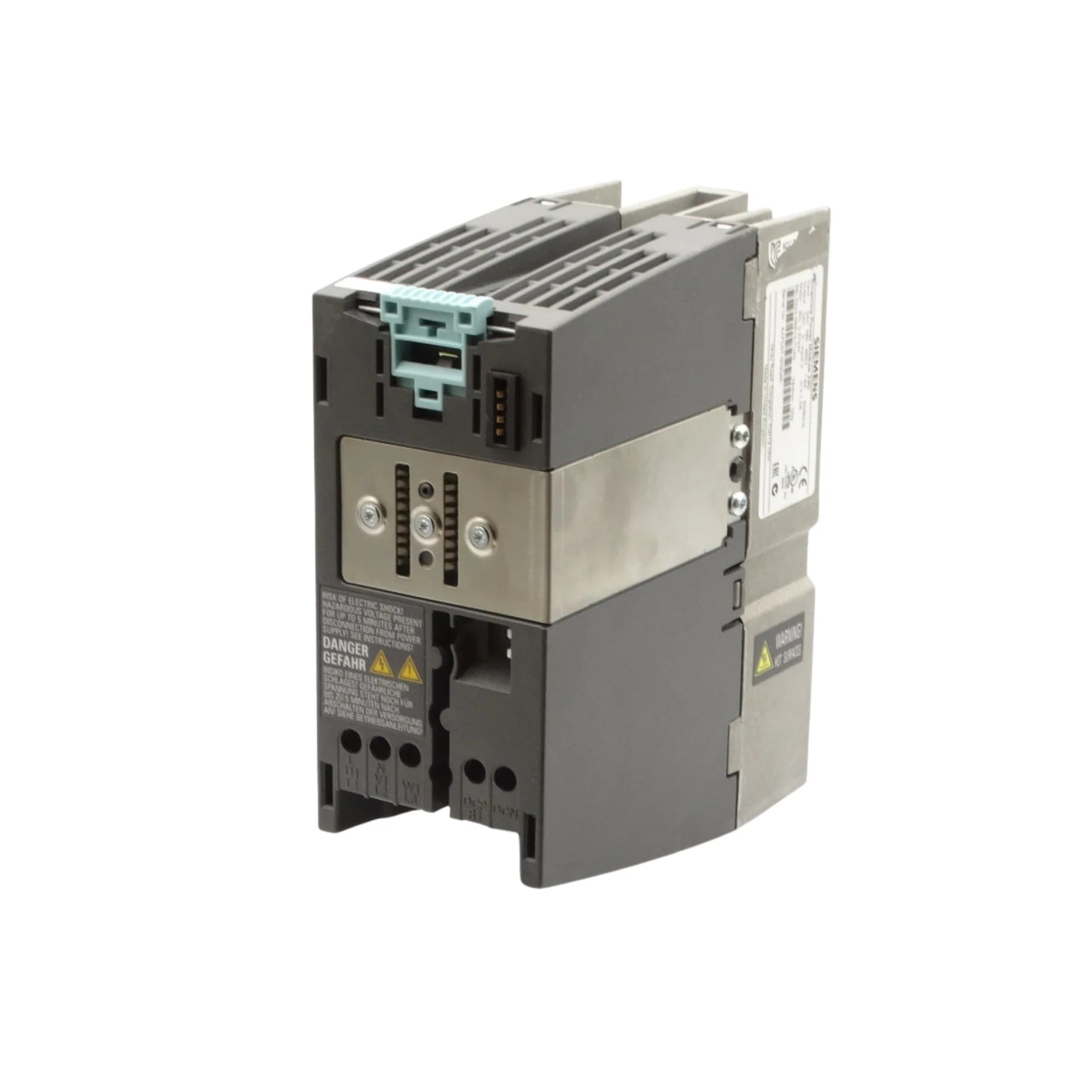 Siemens 6SL3224-0BE13-7UA0 SINAMICS G120 PM240-2 power module for energy-efficient motor control.