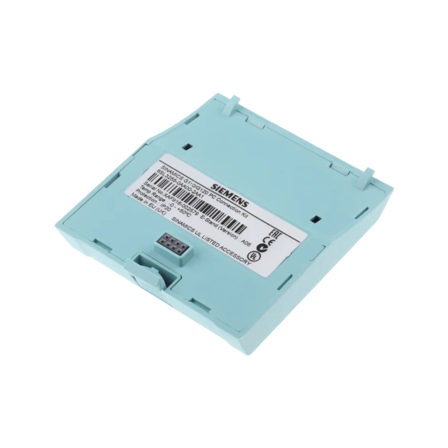 Siemens 6SL3255-0AA00-2AA1 SINAMICS G120 TM31 terminal module for I/O expansion in automation systems.