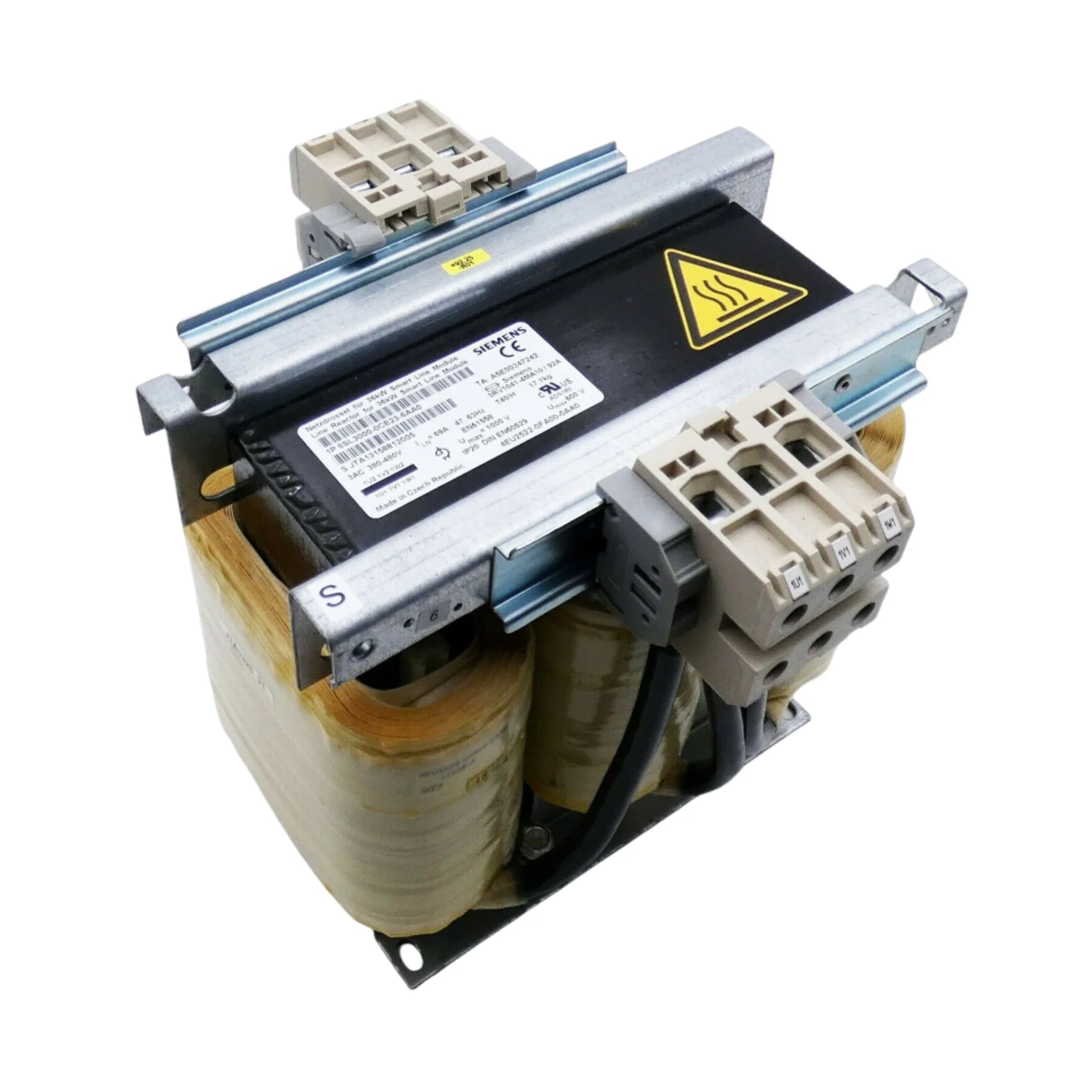 Siemens 6SL3000-0CE23-6AA0 SINAMICS AOP module for regenerative feedback in S120 drive systems.