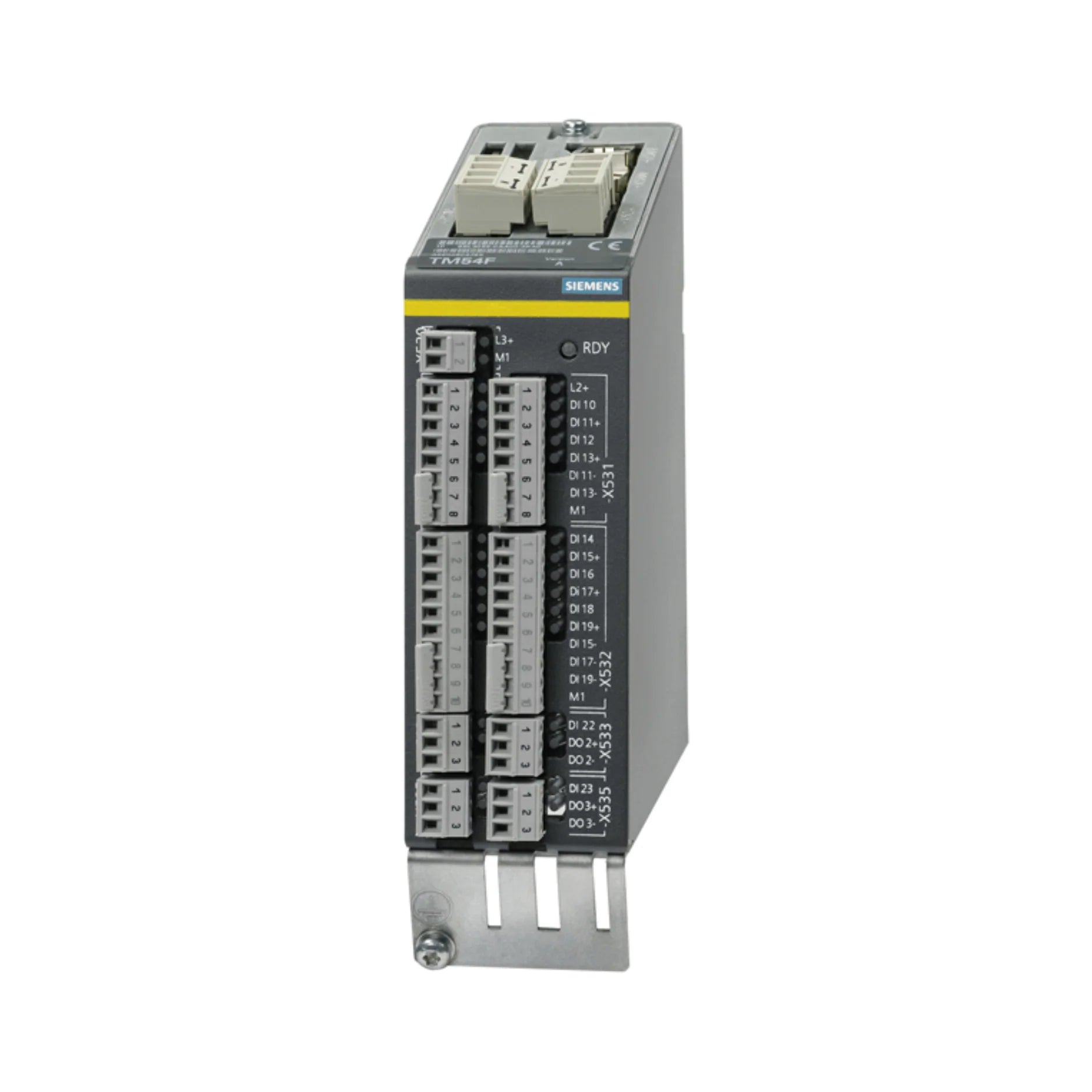 Siemens 6SL3055-0AA00-3BA0 1.1 kW PM240-2 power module with brake chopper for G120X inverter cabinet installations.
