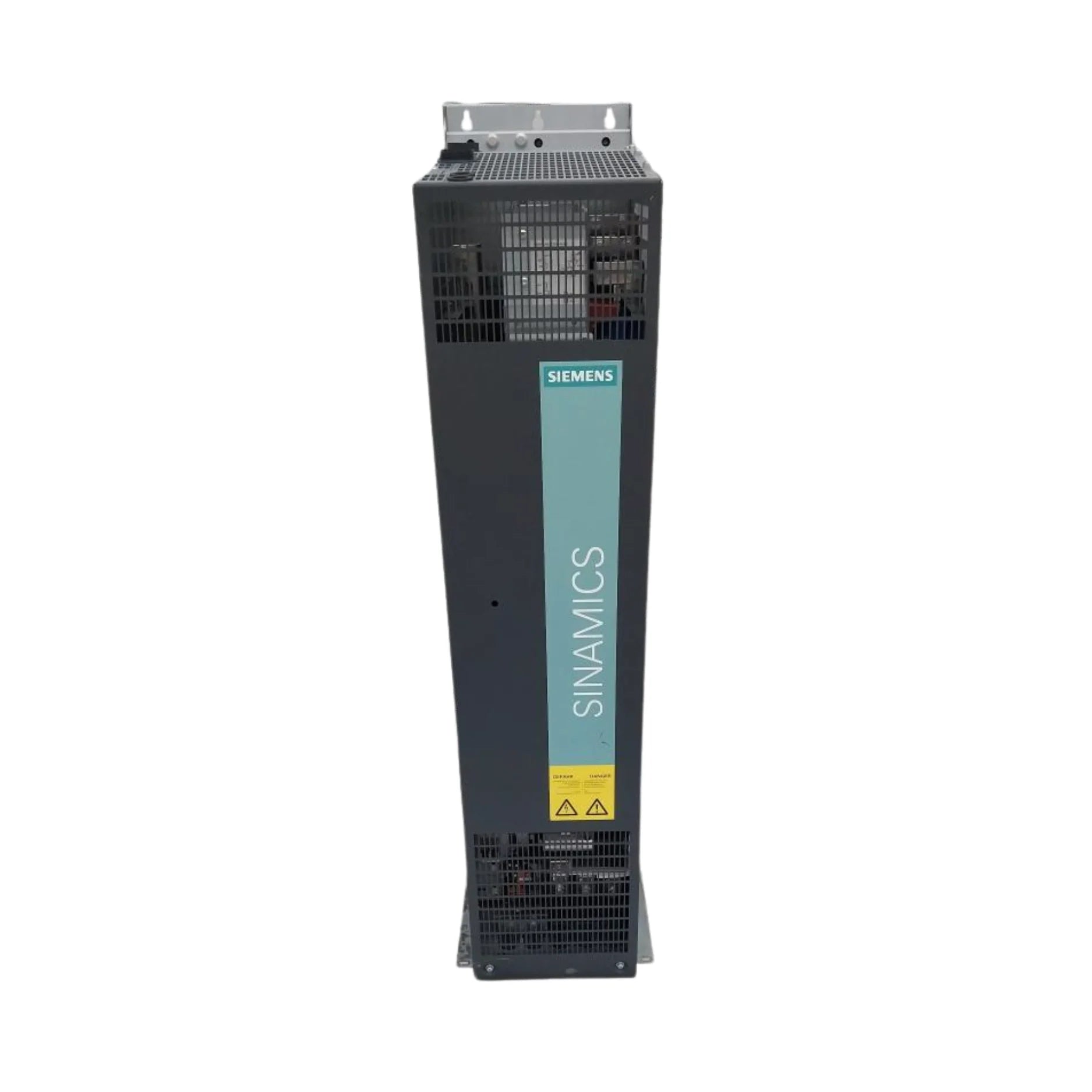 Siemens 6SL3320-1TE35-0AA3 Active Line Module, 55 kW, for regenerative SINAMICS S120 drive systems.
