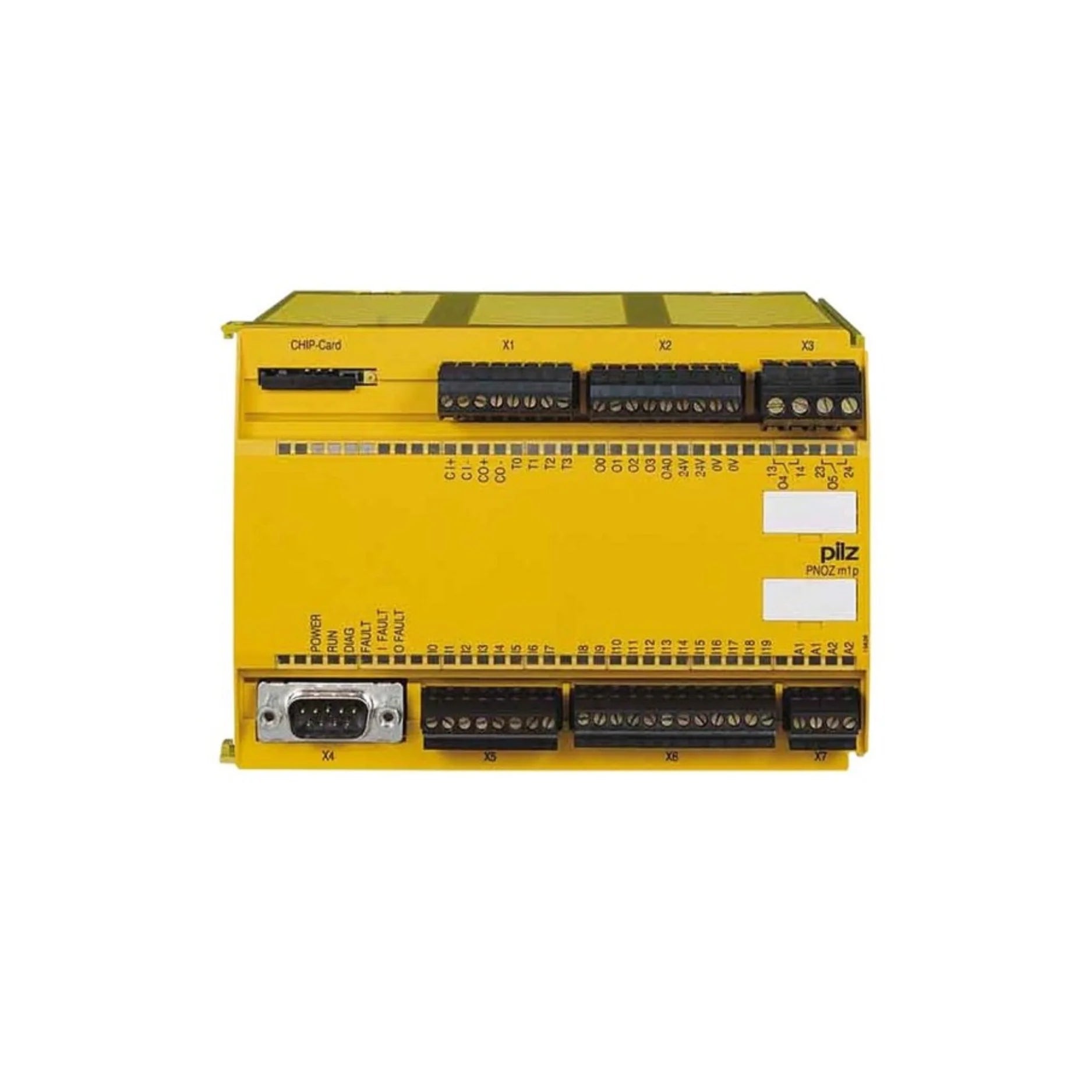 Pilz 773100 (PNOZ X3) safety relay for industrial automation, providing emergency stop and safety monitoring with fast response and easy integration.