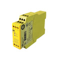 Pilz 774585 PNOZ X3 safety relay, 24VDC, 3 NO, 1 NC, 1 SO for reliable emergency stop and machine safety in industrial automation.