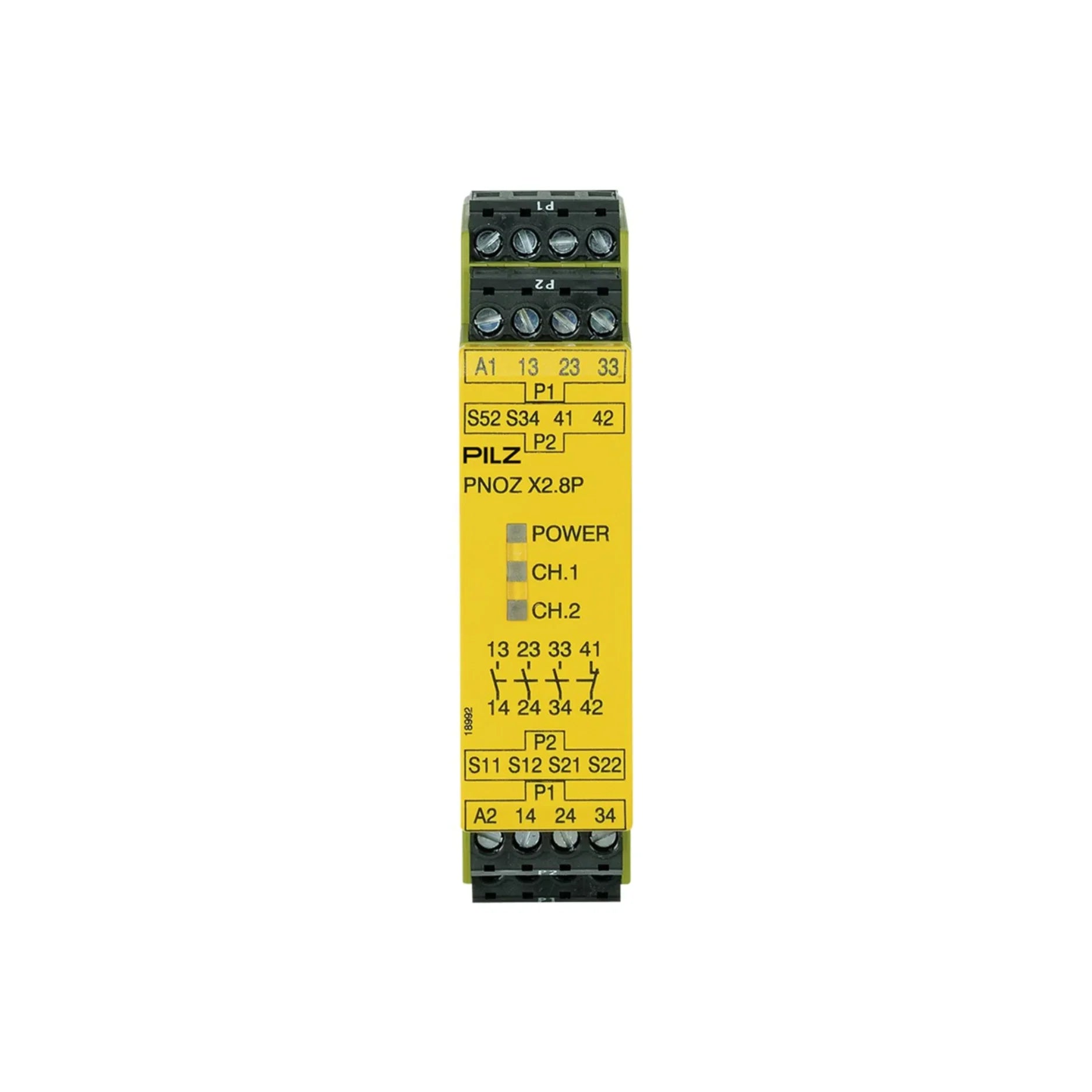Pilz 777302 Safety Relay for machine safety and industrial automation applications.