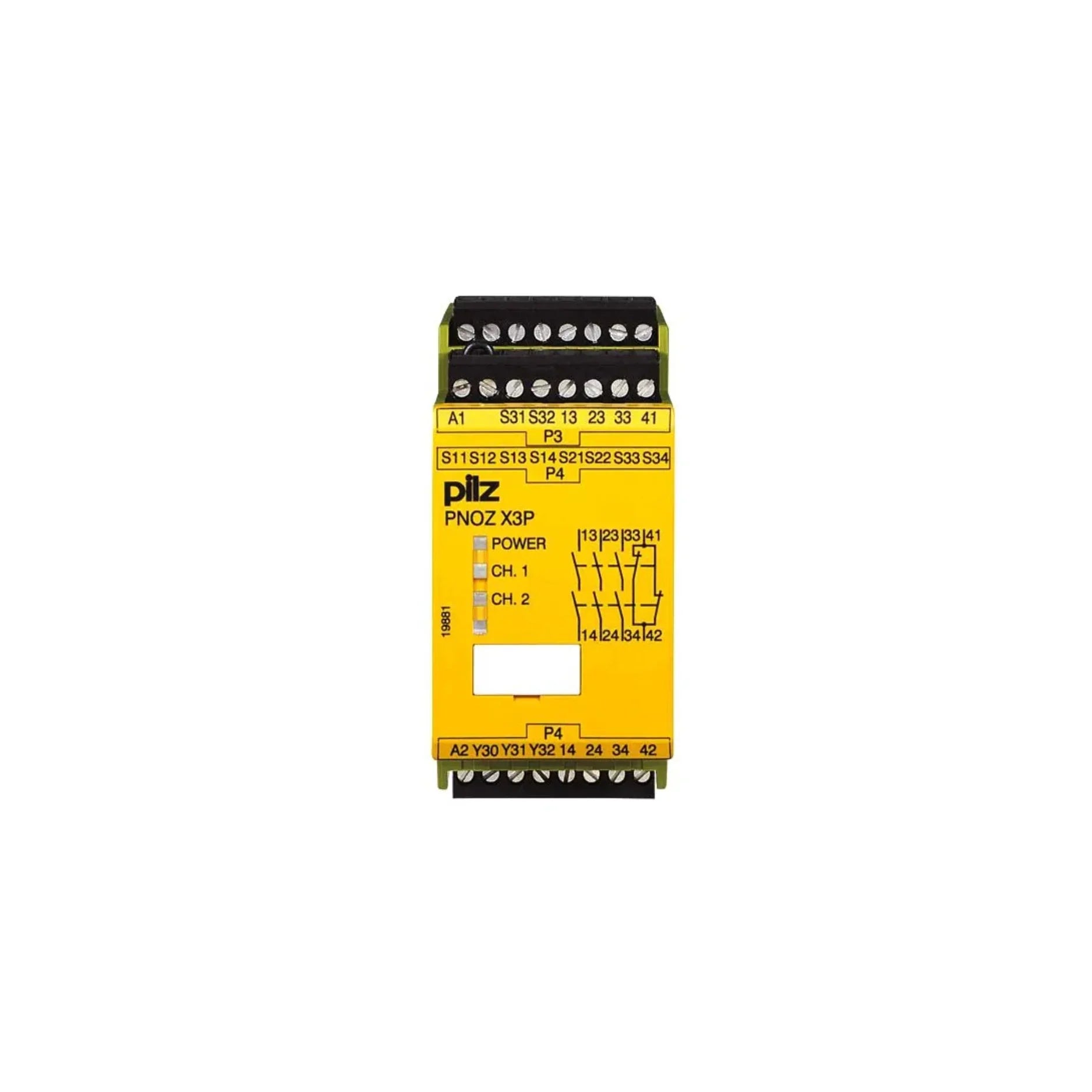 Pilz 787310 Safety Controller offering reliable performance for industrial applications with robust design.