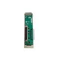 GE 8021-CE-LH left-hand carrier extender for PAC8000 I/O systems, ensuring Railbus and power continuity across modular carriers.