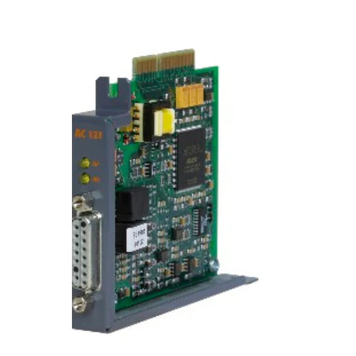 B&amp;R 8AC121.60-1 ACOPOS plug-in module with HIPERFACE interface for encoder feedback in servo motor control systems.