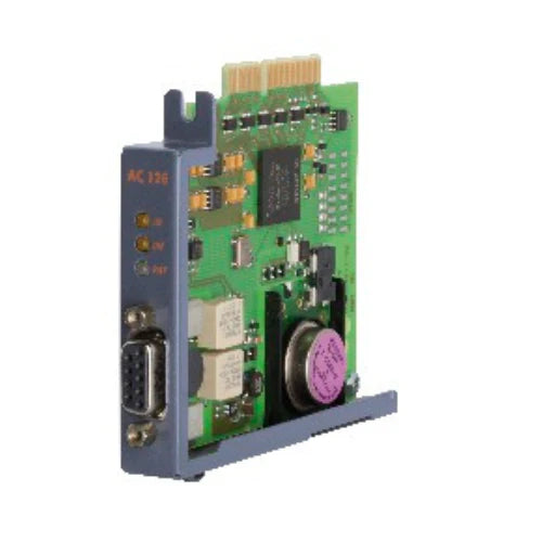 B&amp;R 8AC126.60-1 plug-in module with EnDat 2.2 encoder interface for high-resolution servo feedback on ACOPOS drives.
