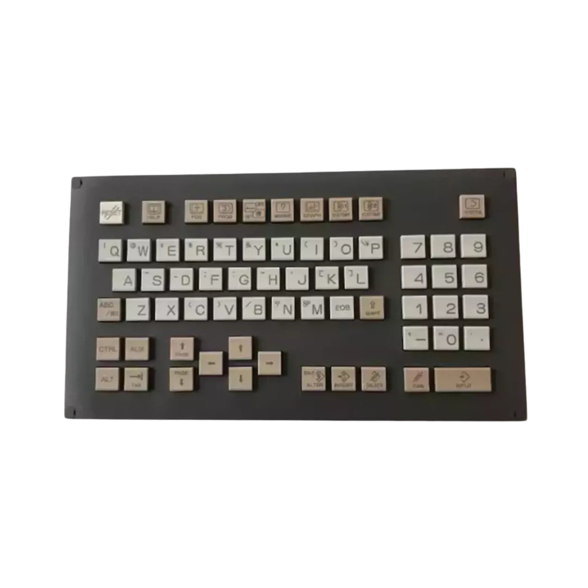 FANUC A02B-0303-C128 I/O module for CNC systems, enabling reliable machine signal communication.