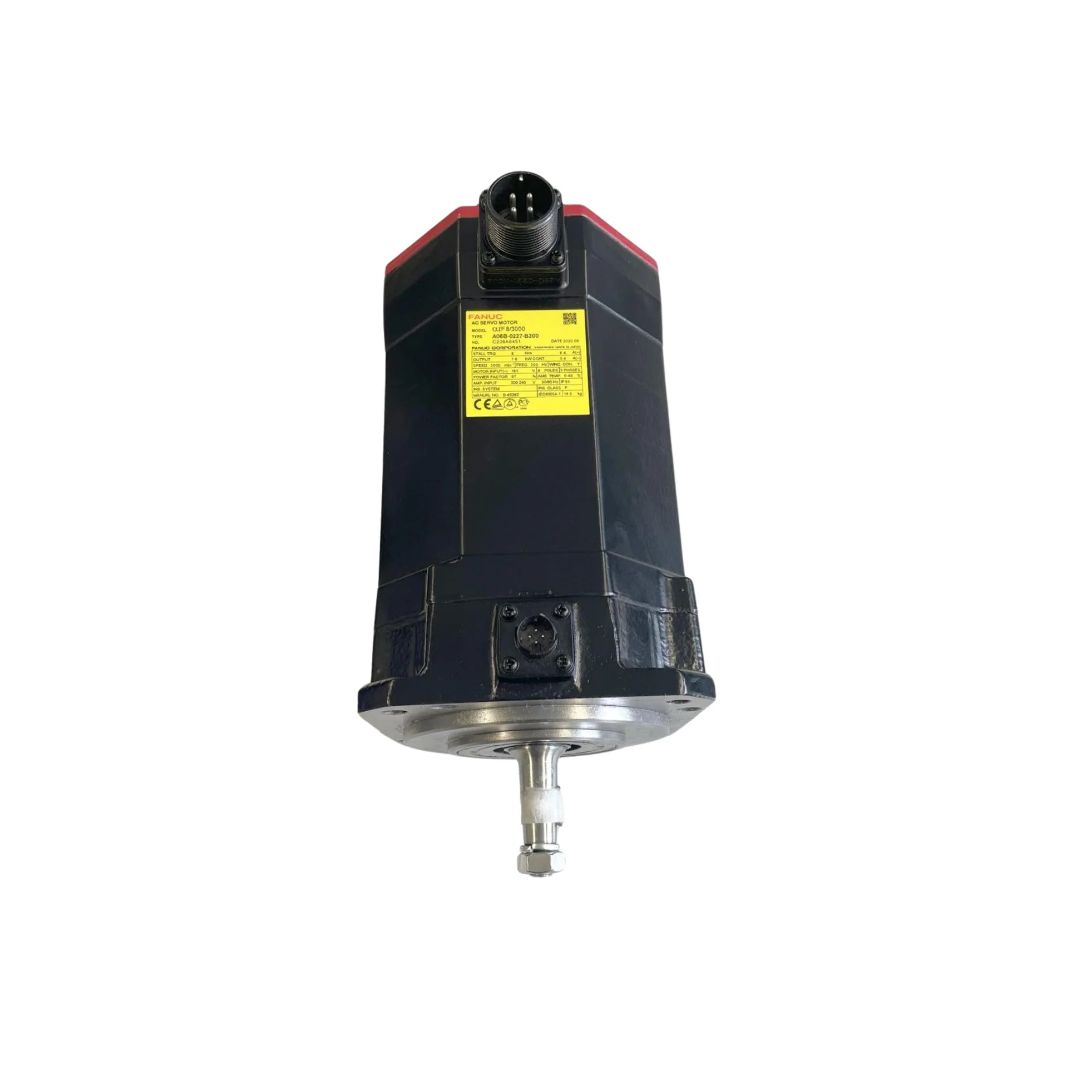 FANUC A06B-0227-B300 AC servo motor α22/3000i for CNC machines and industrial automation applications.