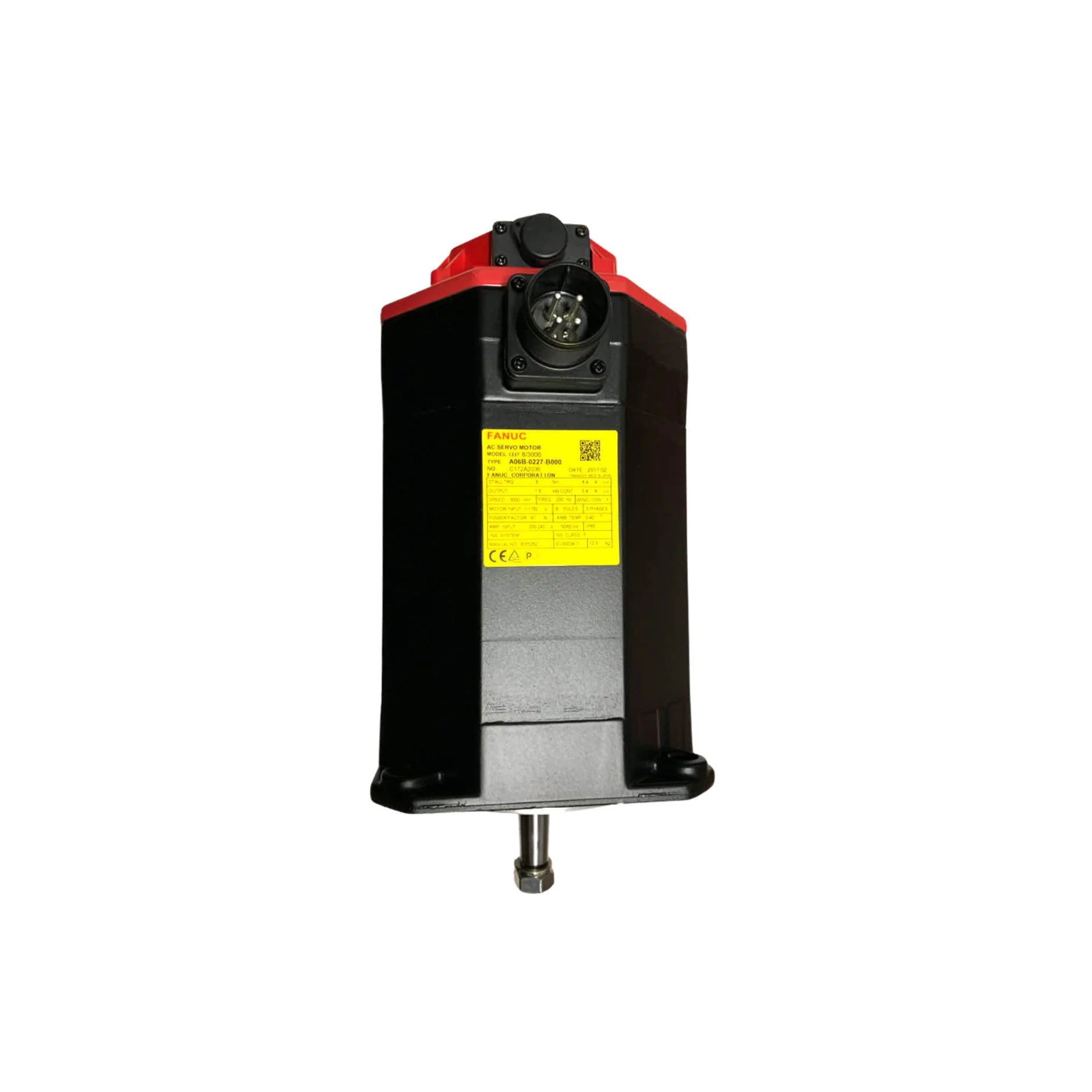 FANUC A06B-2275-B110 αiF servo motor flange mount with high torque for CNC and industrial automation control.