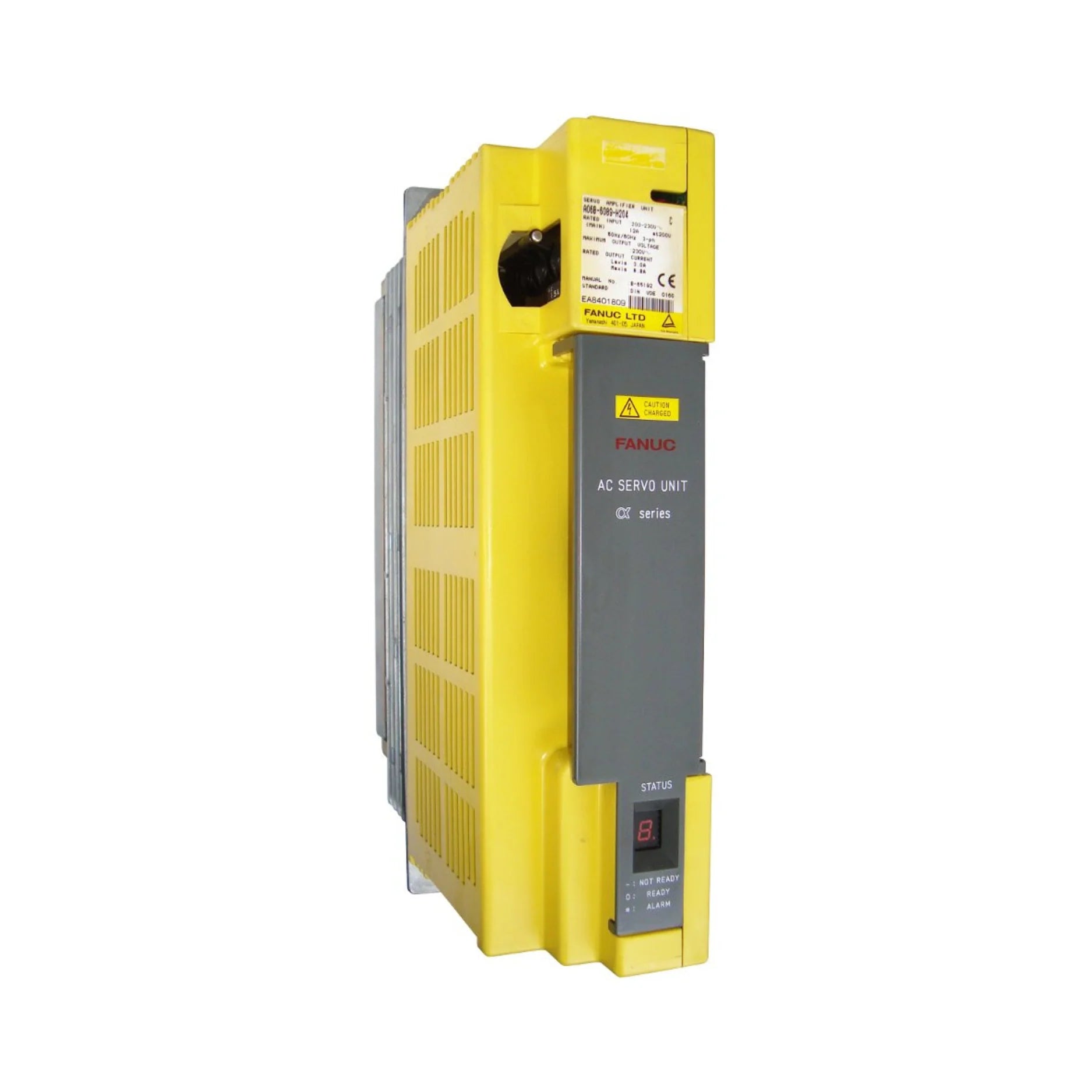 FANUC A06B-6089-H205 SPM-5.5 spindle amplifier module for α series CNC spindle motor control.