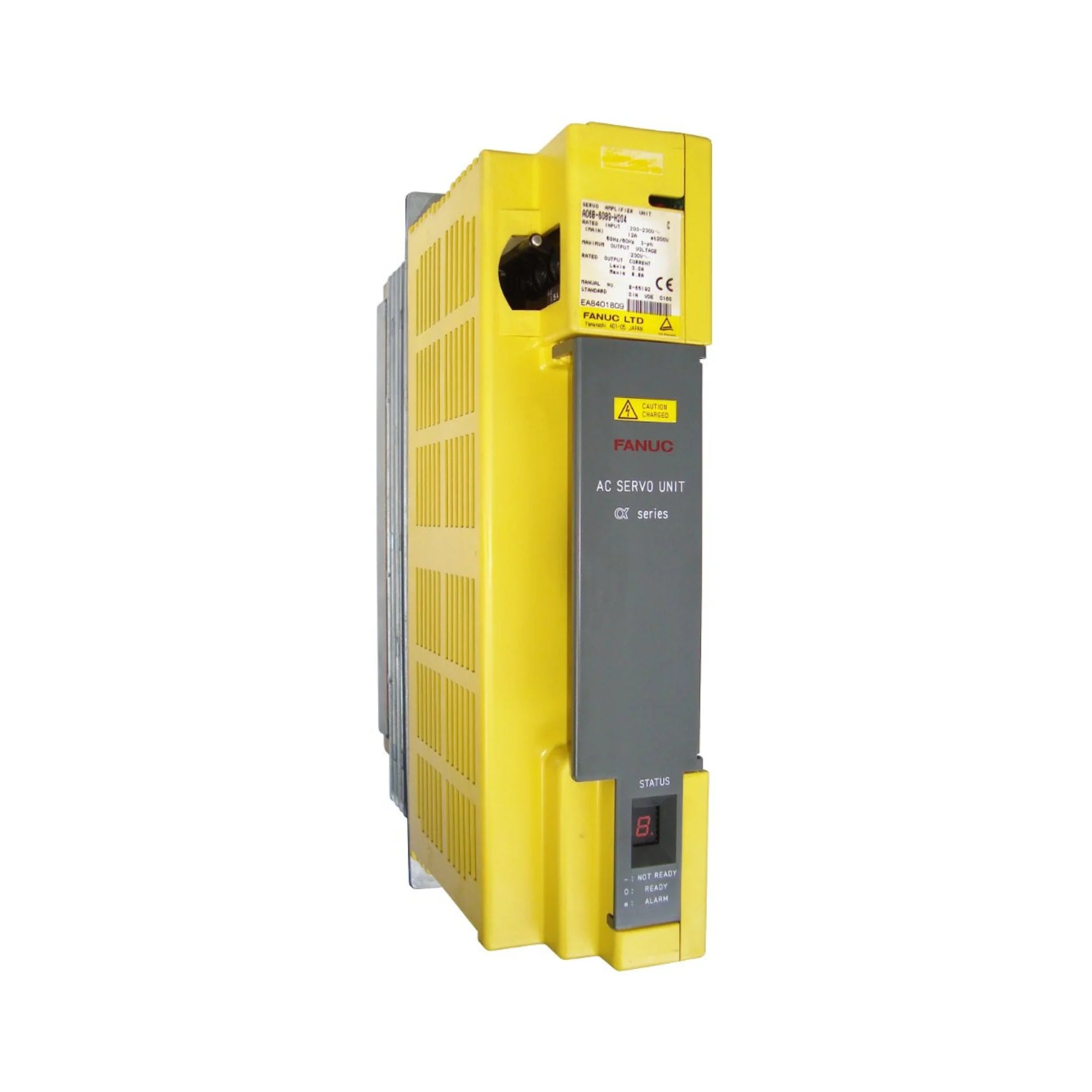 FANUC A06B-6090-H244 SVU-20/40 dual-axis servo amplifier for CNC systems using α series motors.