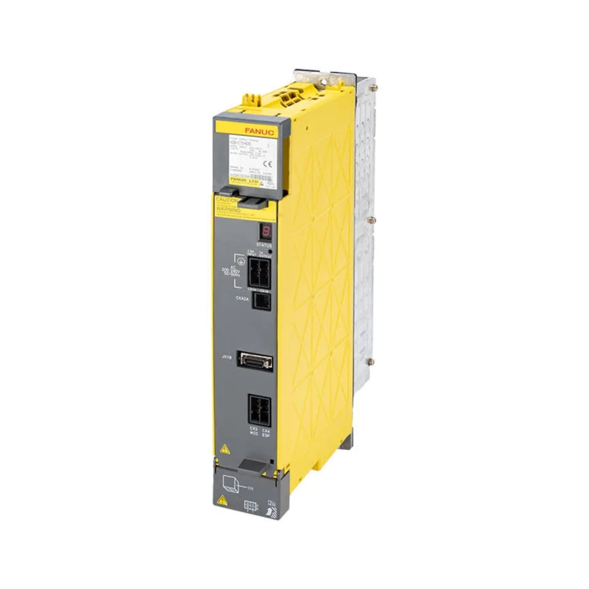 FANUC A06B-6110-H006 spindle amplifier for αi series CNC motor control in industrial machining applications.
