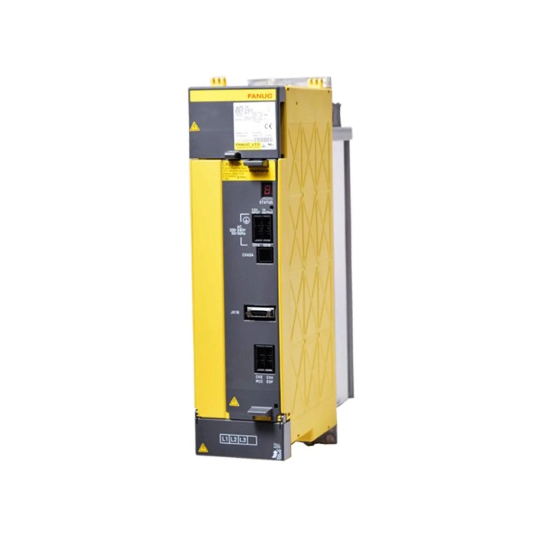 FANUC A06B-6110-H030 spindle amplifier for αi CNC motor control in high-speed machining and industrial automation systems.