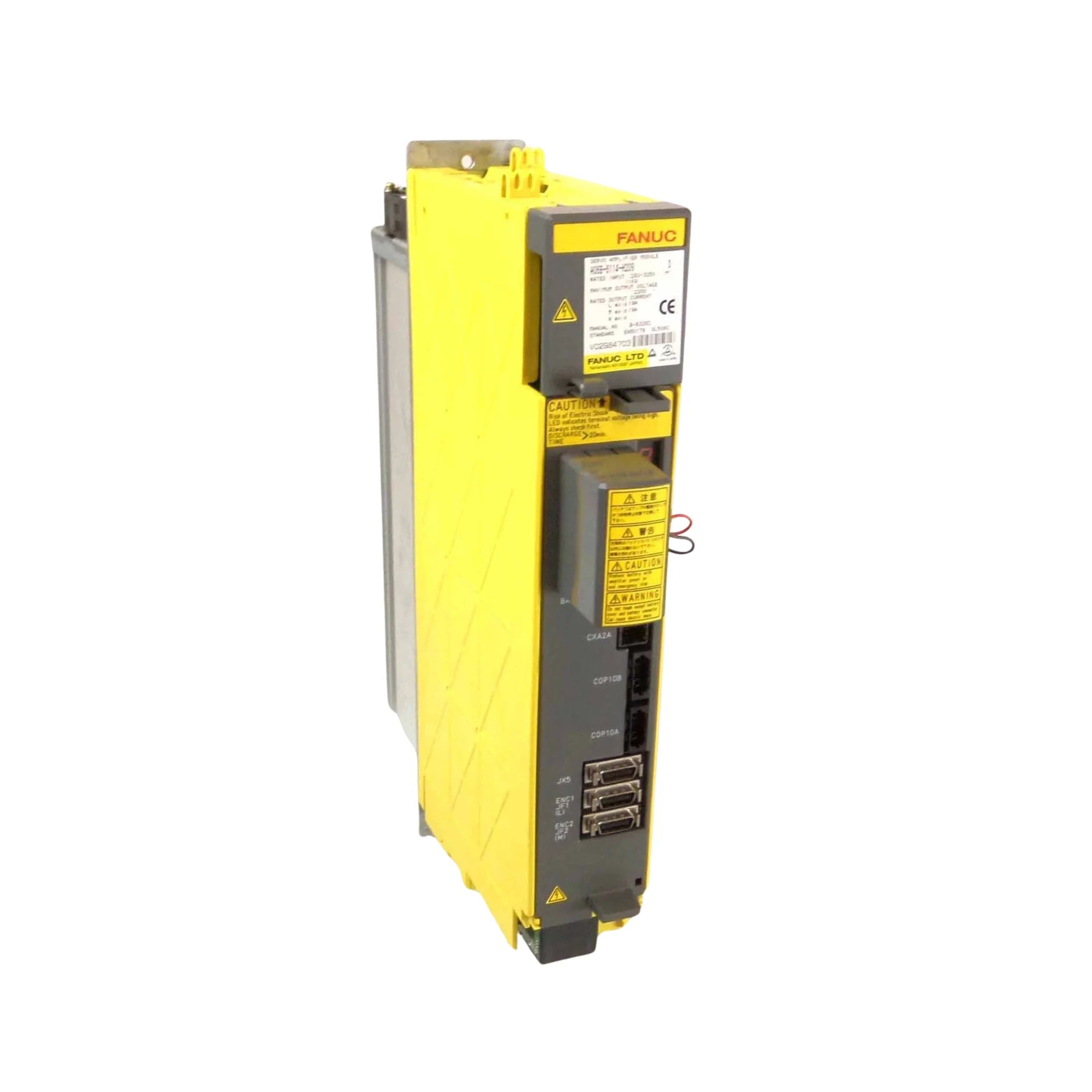 FANUC A06B-6114-H304 4-axis SVPM4-55 servo amplifier for αi motors in CNC and industrial automation.
