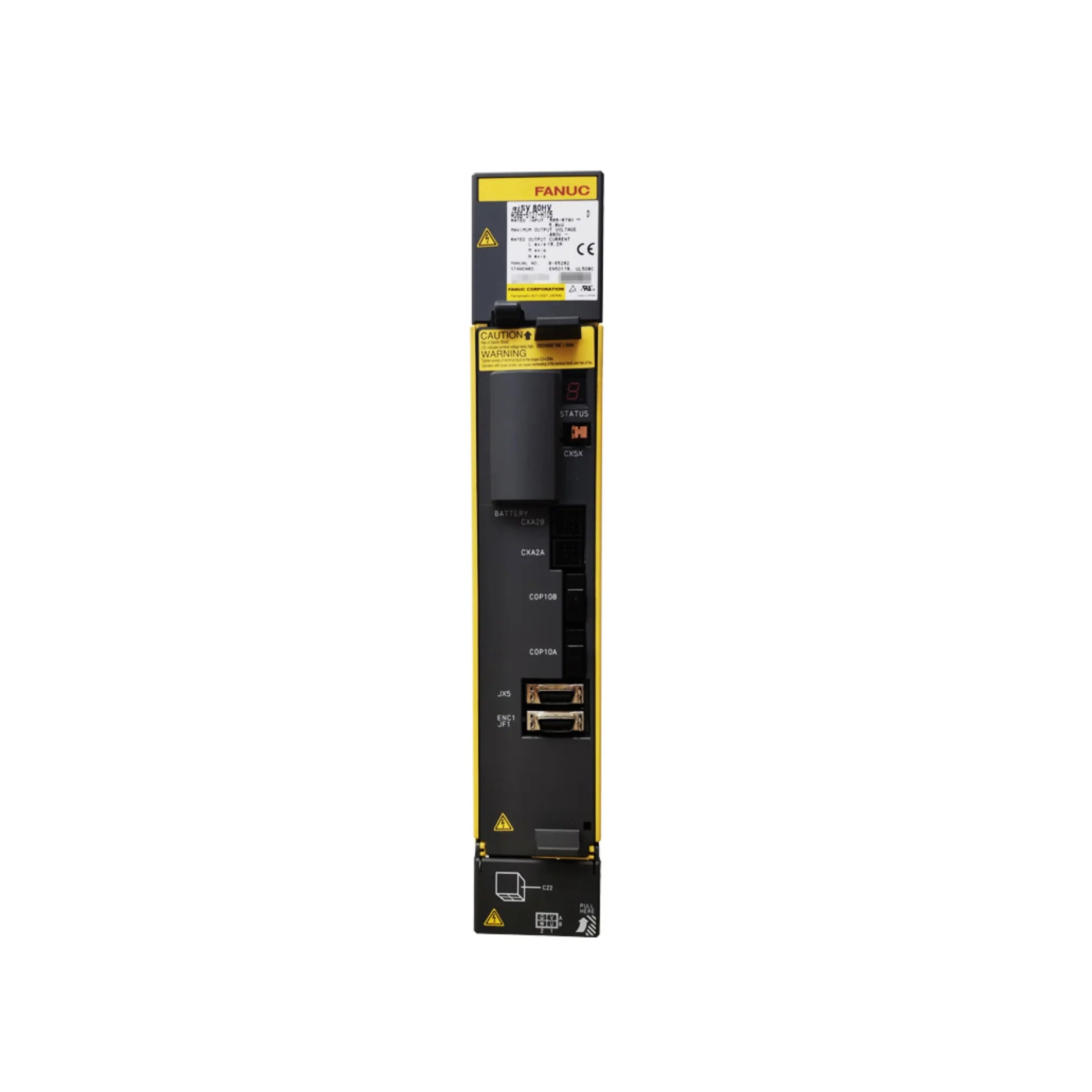 FANUC A06B-6124-H105 servo amplifier module for CNC machines and industrial automation.