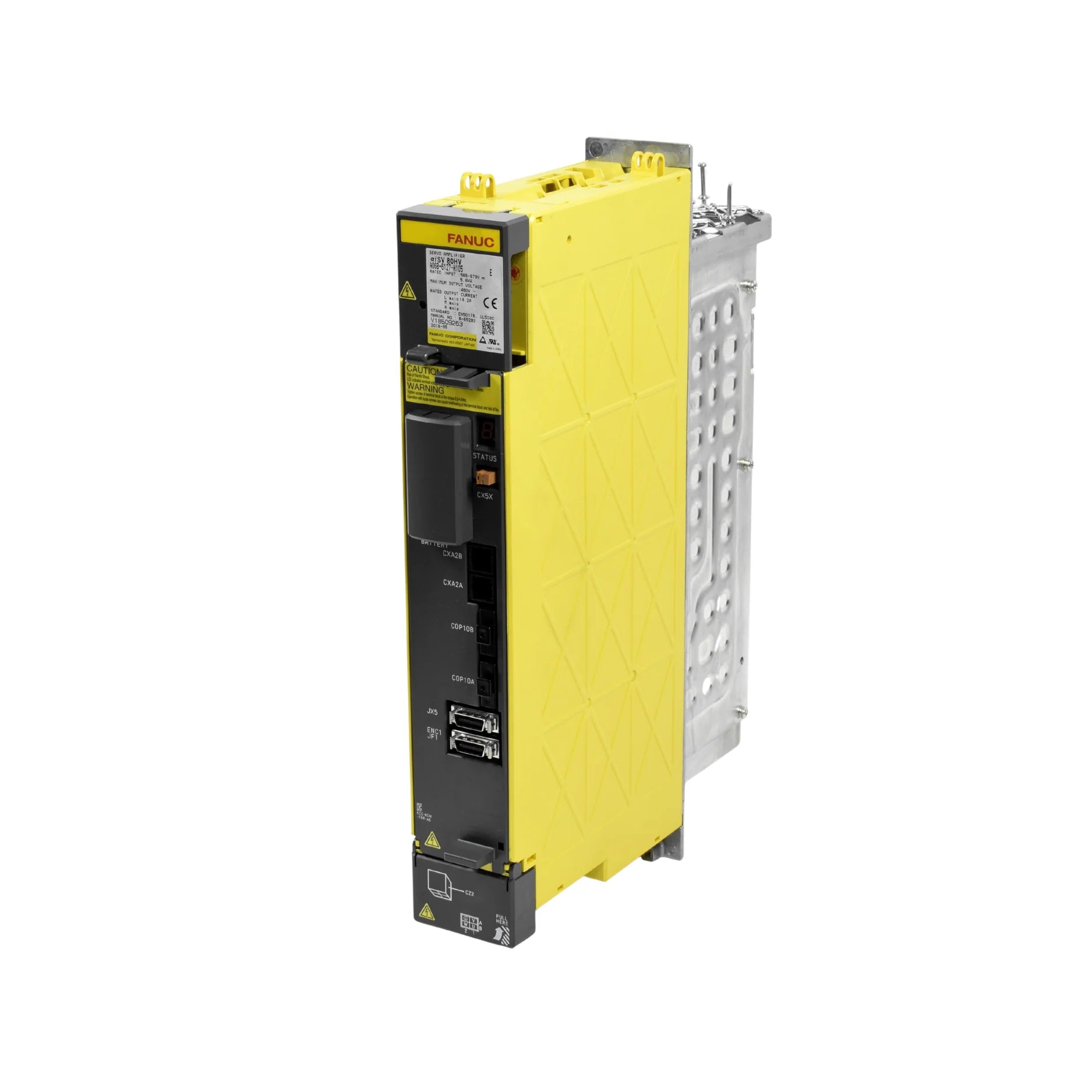 FANUC A06B-6127-H105 SVM1-40i servo amplifier for single-axis control of αi motors in CNC and industrial automation systems.