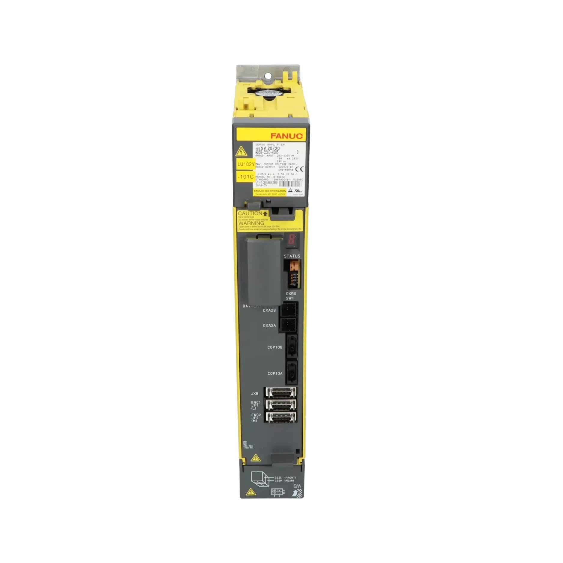FANUC A06B-6240-H205 Servo Amplifier Module SVM-2-20 for CNC, providing reliable dual-axis servo control and precision.