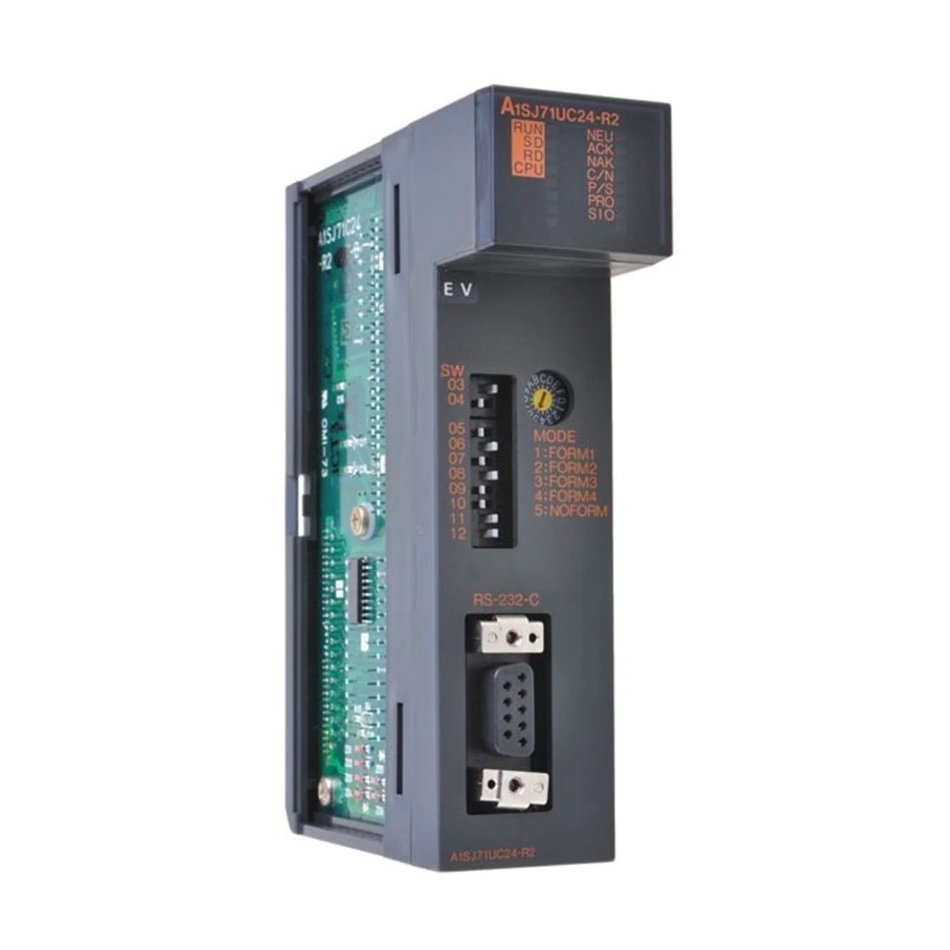 Mitsubishi A1SJ71UC24-R2 RS-232C module, 1-channel serial communication for A1S Series PLCs