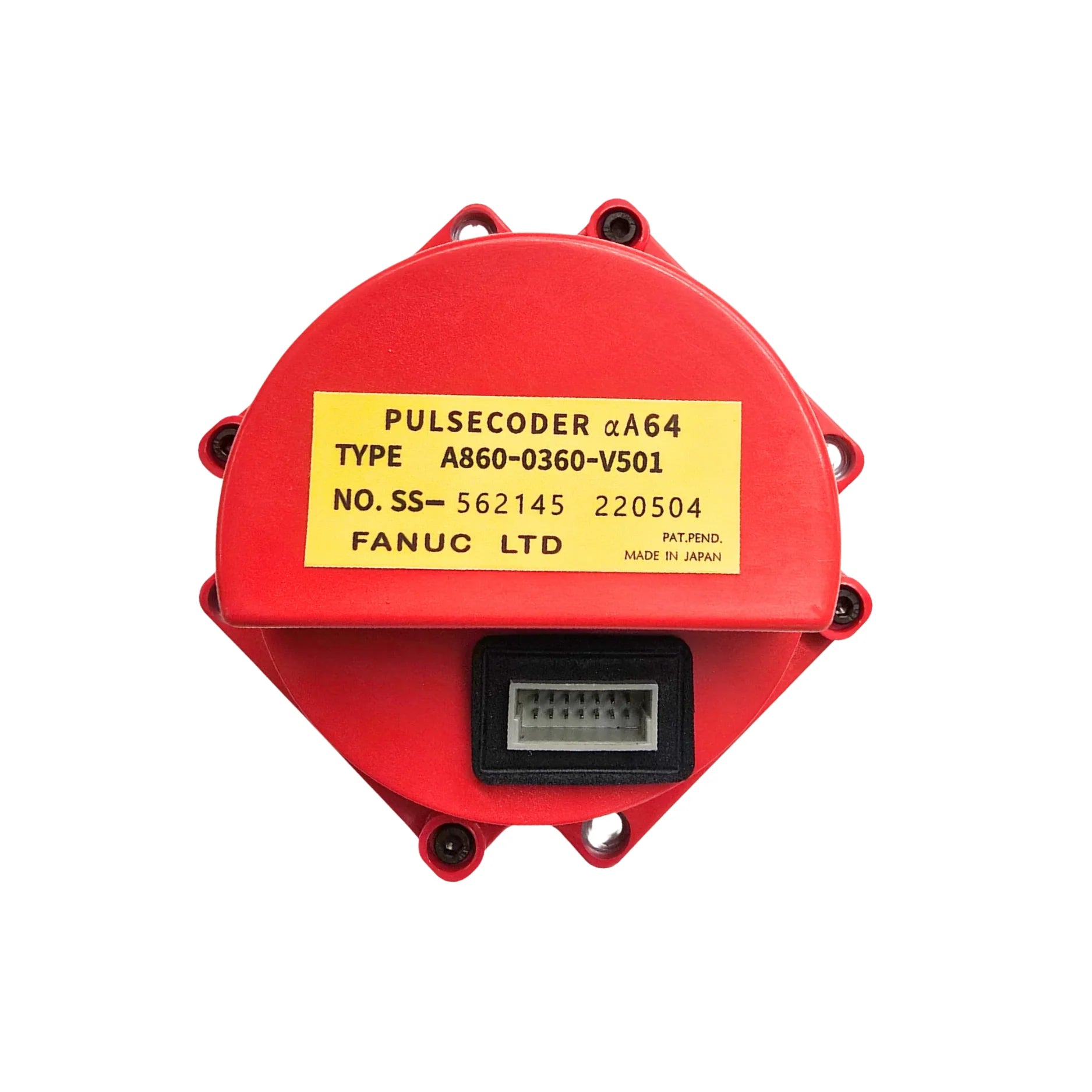 FANUC A860-0360-V501 optical pulse coder encoder for CNC machines, offering precise position feedback and reliability.
