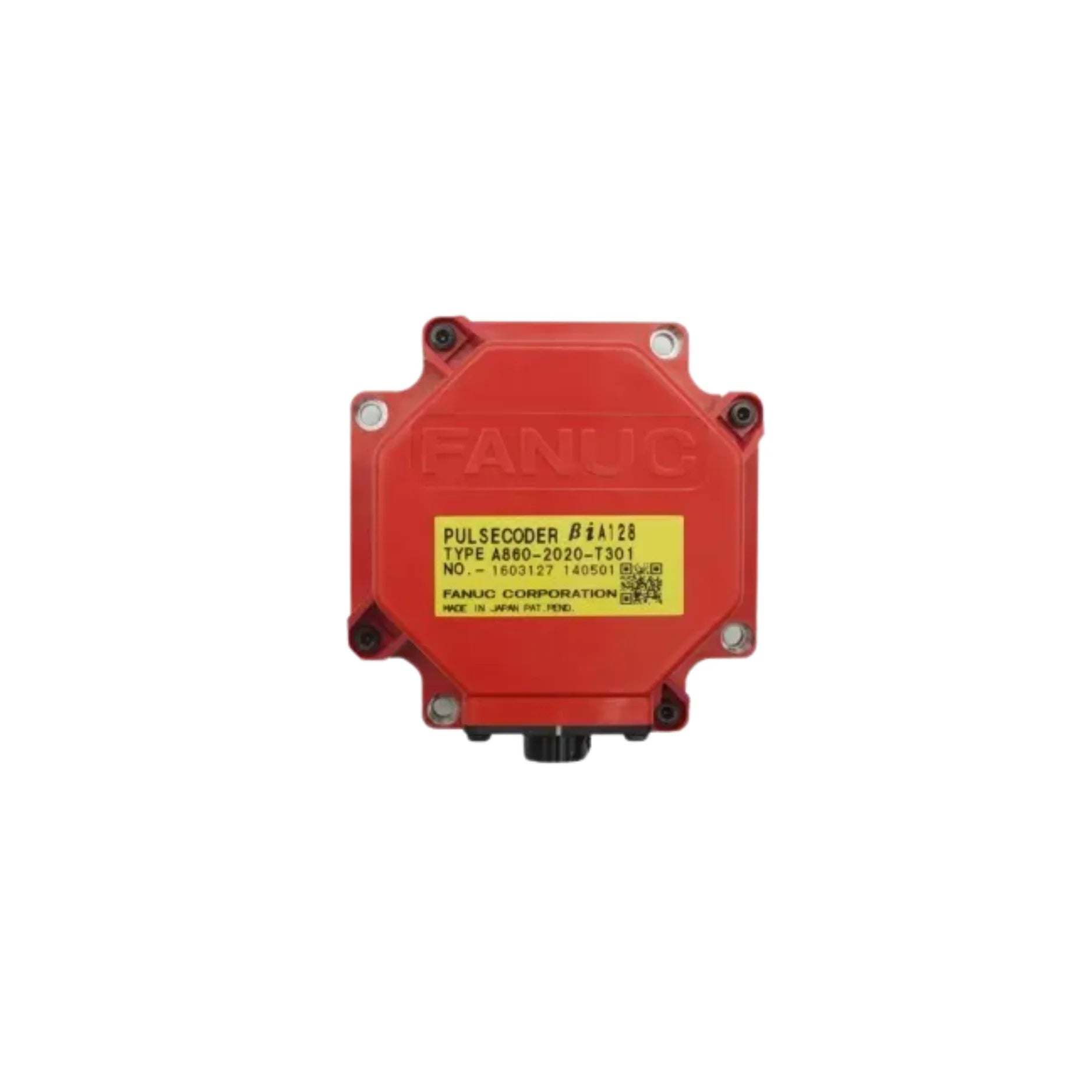FANUC A860-2020-T301 pulse coder encoder for CNC, offering precise motor feedback and positioning accuracy.