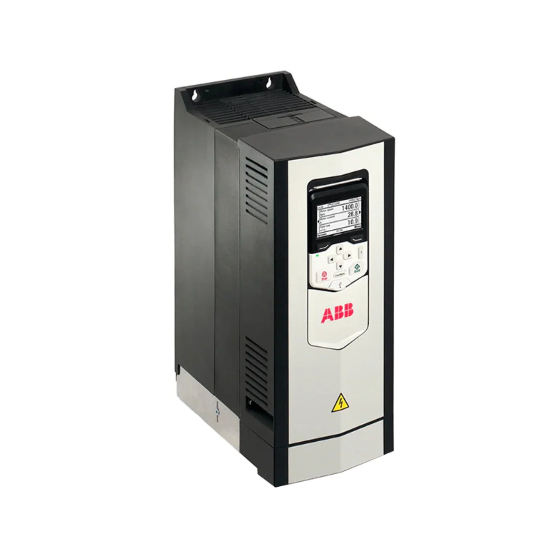 ABB ACS880-01-05A6-3 2.2 kW wall-mounted variable frequency drive, 400 V, IP21.