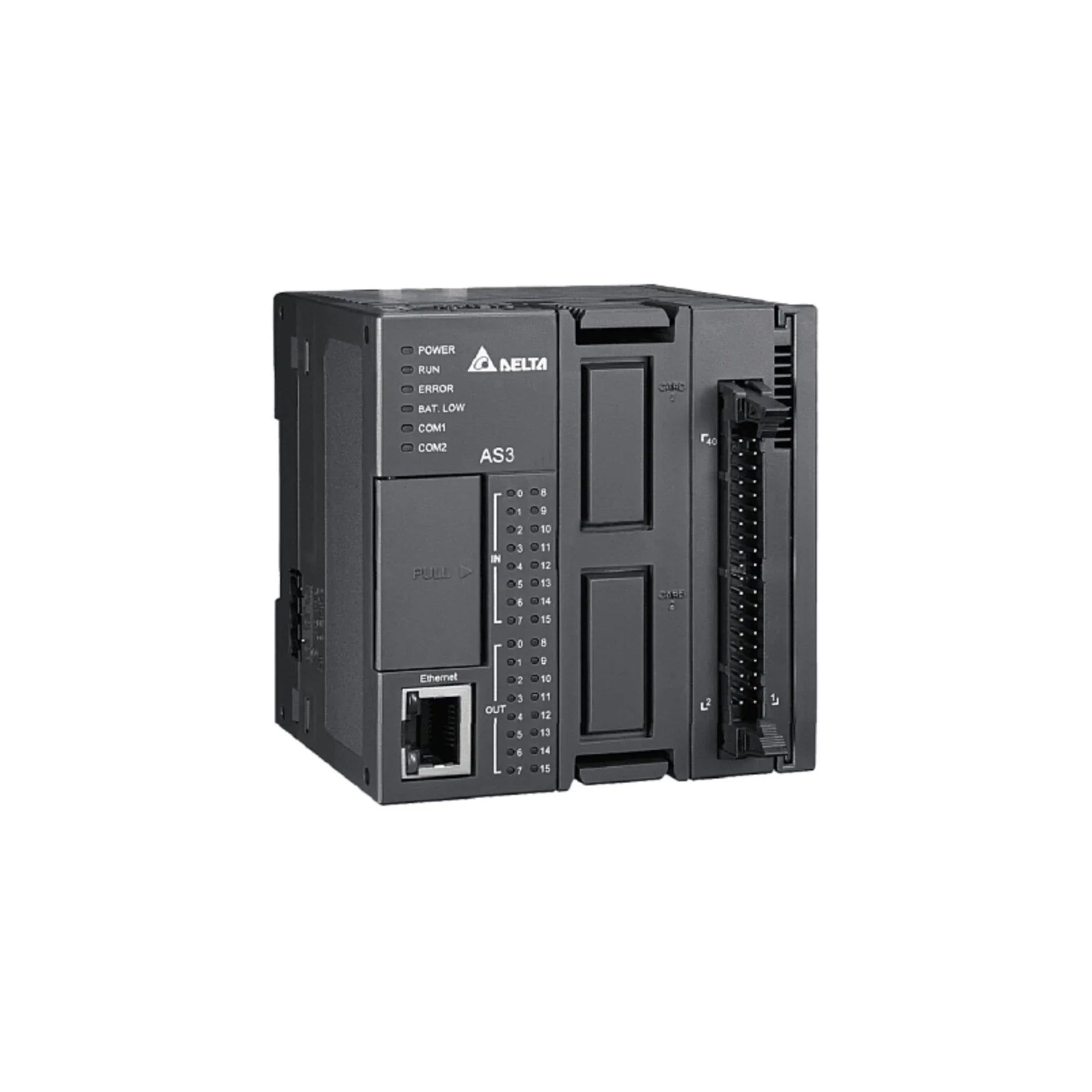 Delta AS324MT Servo Drive is a high-performance device for precise motion control in industrial settings, offering efficient power management and reliable communication.