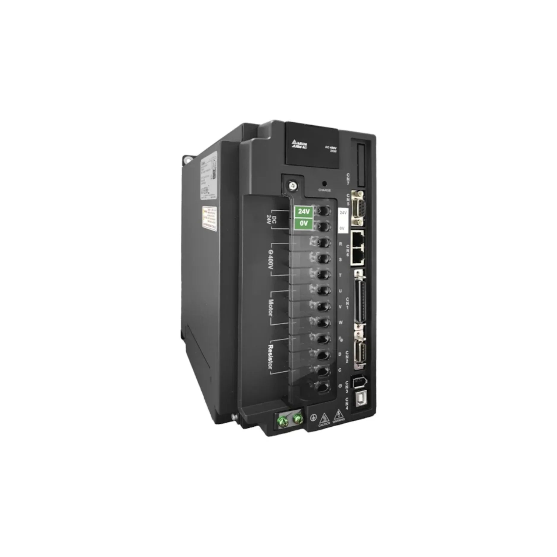 Delta ASD-A2-3043-E Servo Drive, reliable industrial communication and robust design for long-term operation.