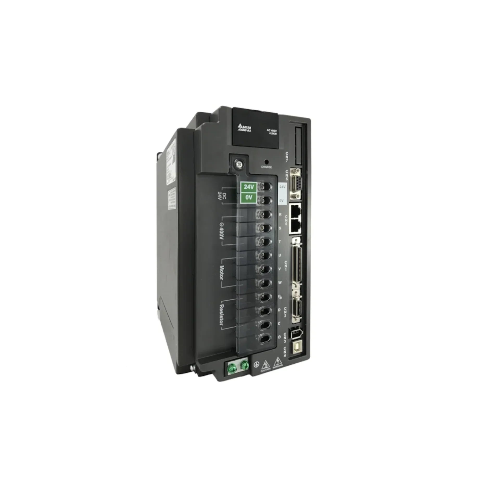 Delta ASD-A2-4523-L Servo Drive offering high-performance control and robust design for industrial automation.