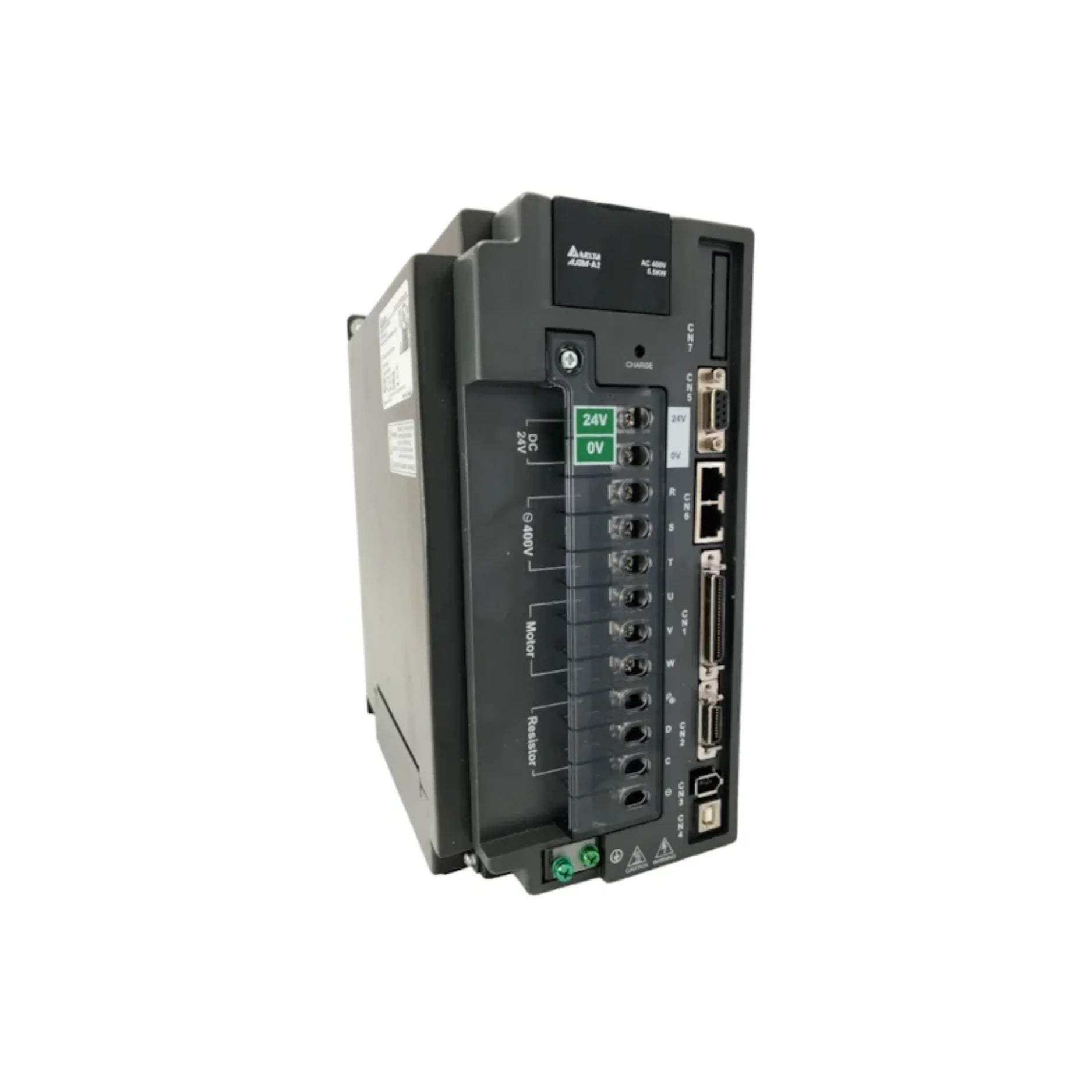 Delta ASD-A2-5543-M Servo Drive is compact and robust for industrial applications.