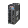 Delta ASD-B2-0421-B 400W servo drive, 220V, with multi-mode control for ECMA motors in compact industrial automation systems.