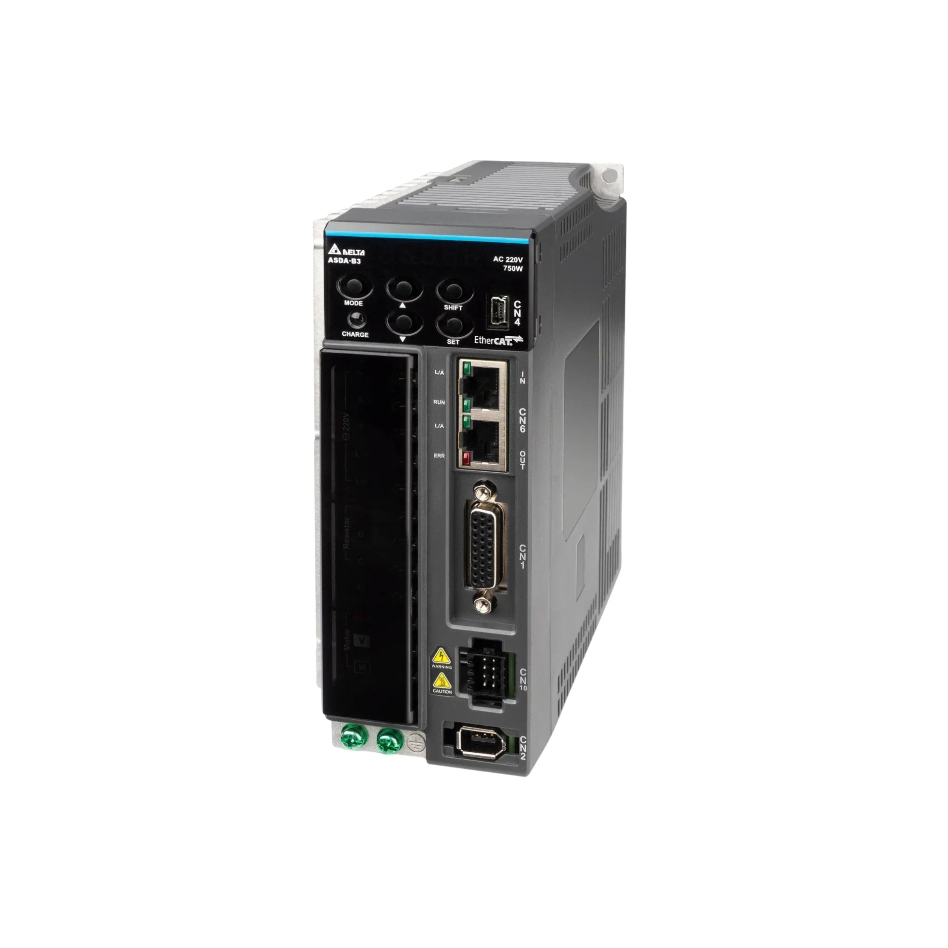 Delta ASD-B3-1021-L Servo Drive, a reliable and robust interface for industrial applications.
