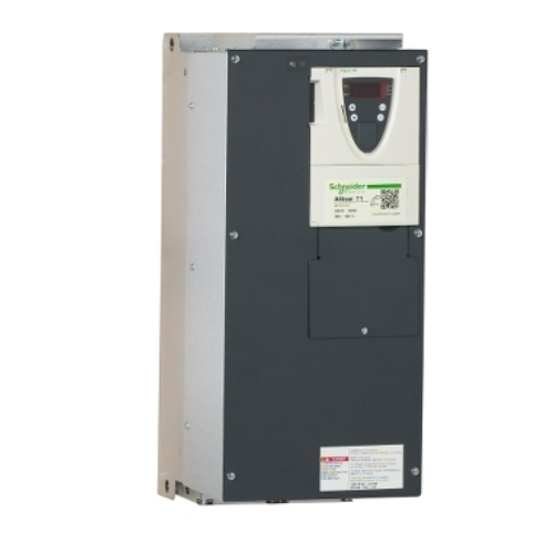 Schneider Electric ATV71HD30N4 Altivar 71 drive, 30 kW (40 HP), 380–480V, with EMC filter and advanced control for industrial motor applications.