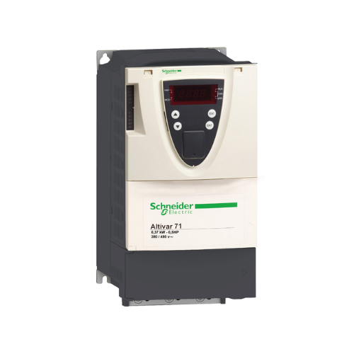 Schneider Electric ATV71HU30N4Z Altivar 71 VFD, 3.0 kW, 380–480 V, EMC filter, IP20