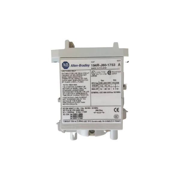 Allen-Bradley 194R-J60-1753