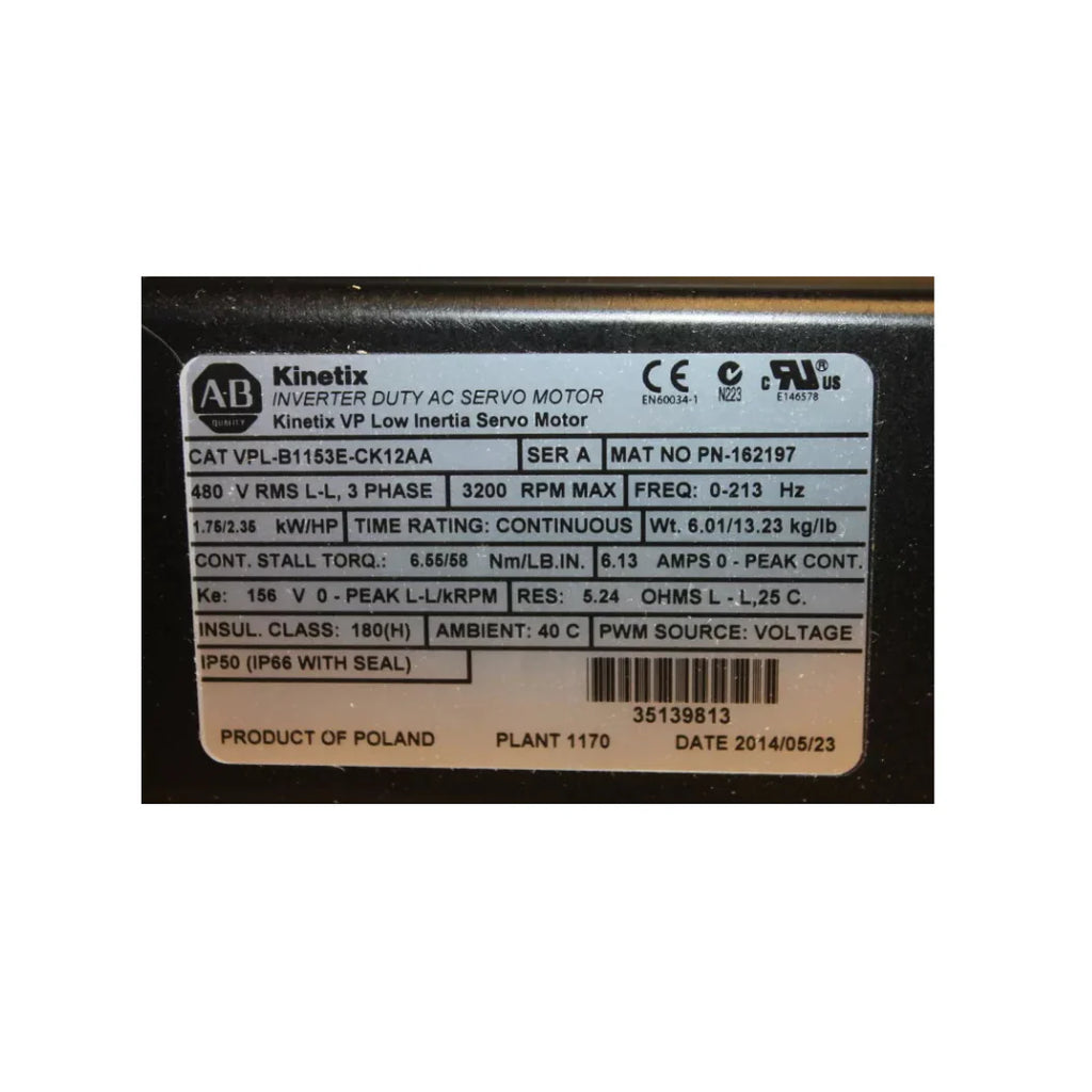 Allen-Bradley VPL-B1153E-CK12AA