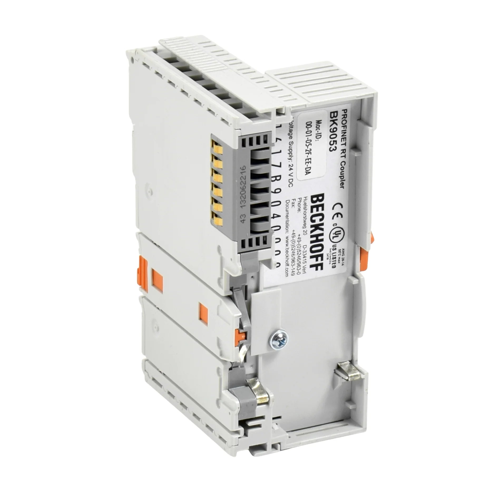 Beckhoff BK9053 PROFINET RT bus coupler for modular I/O systems